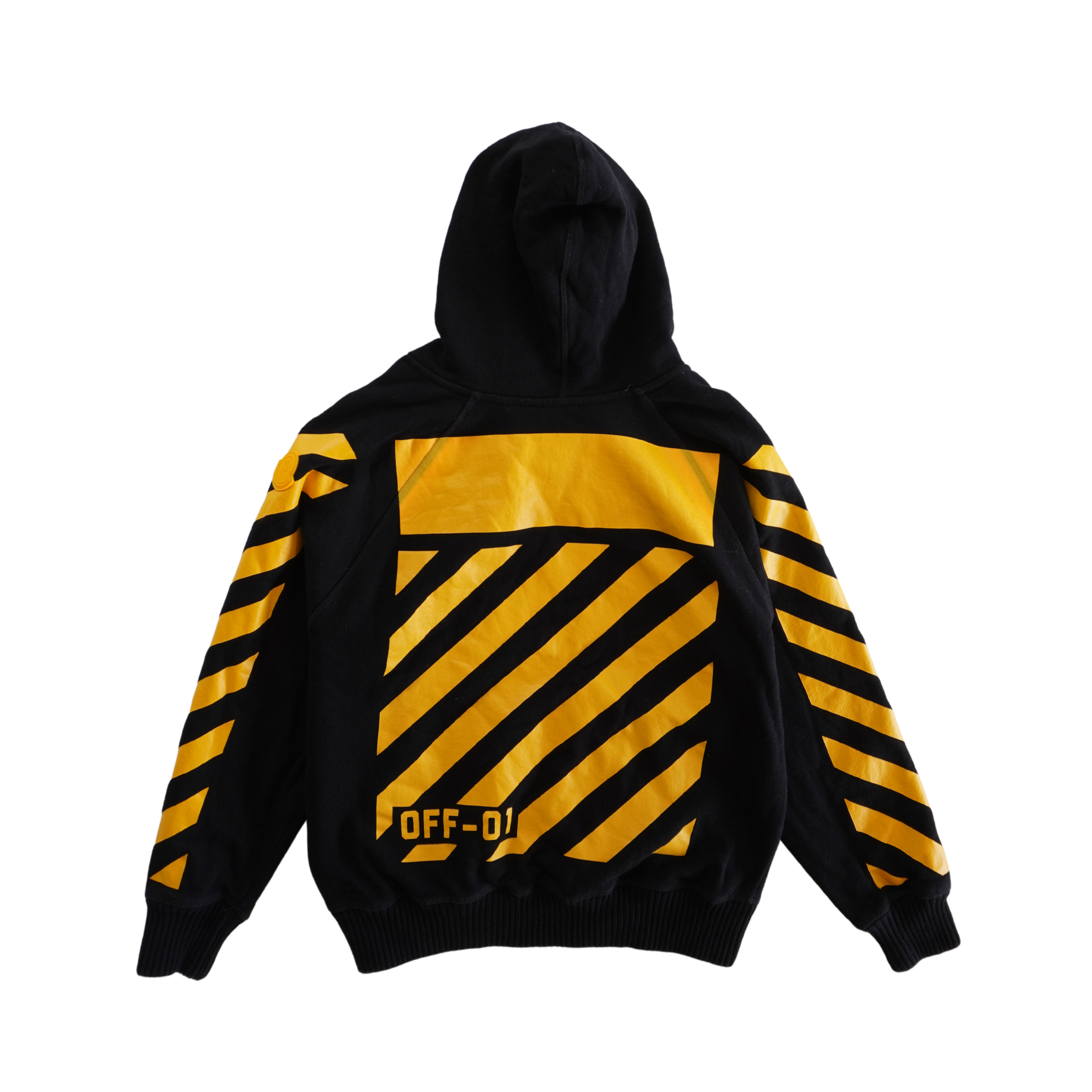 Moncler x Off-White Striped Hoodie - Men's S