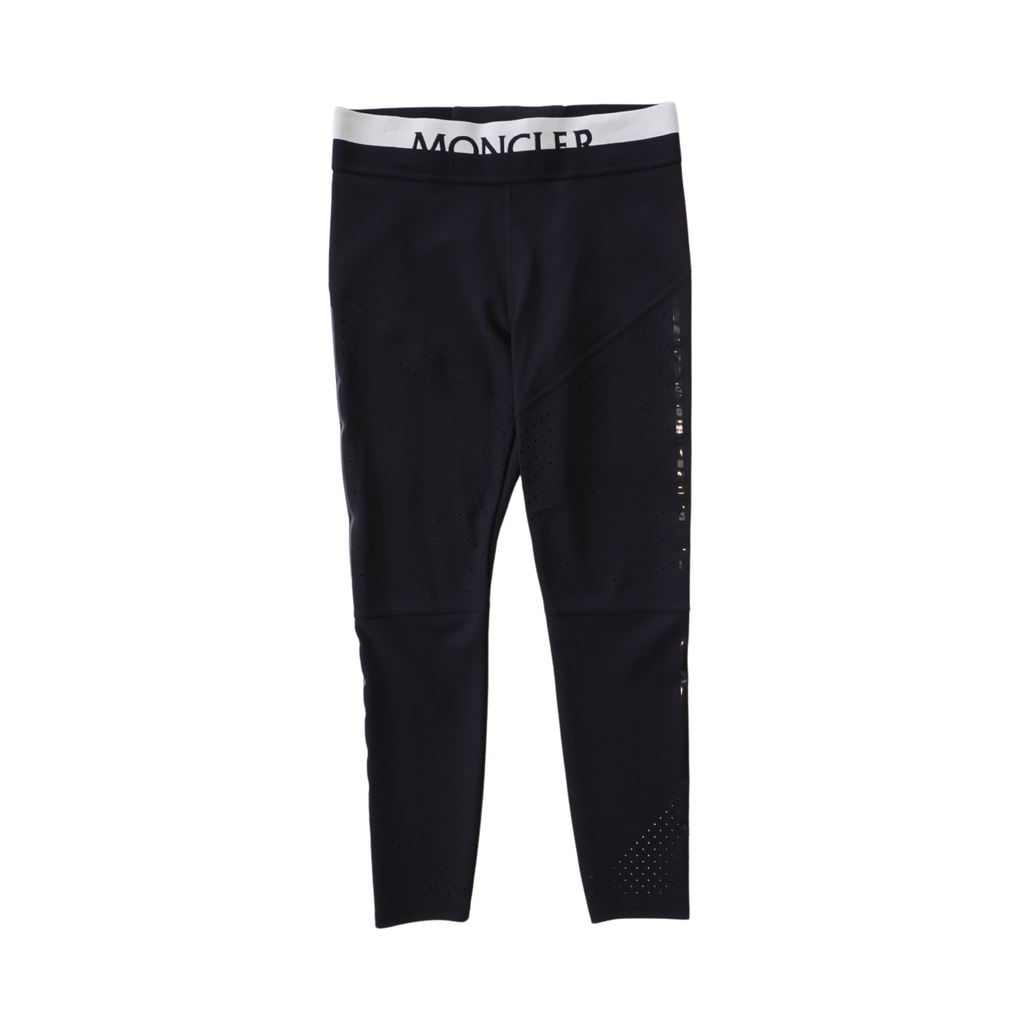 Moncler Logo Waistband Leggings - Women's L