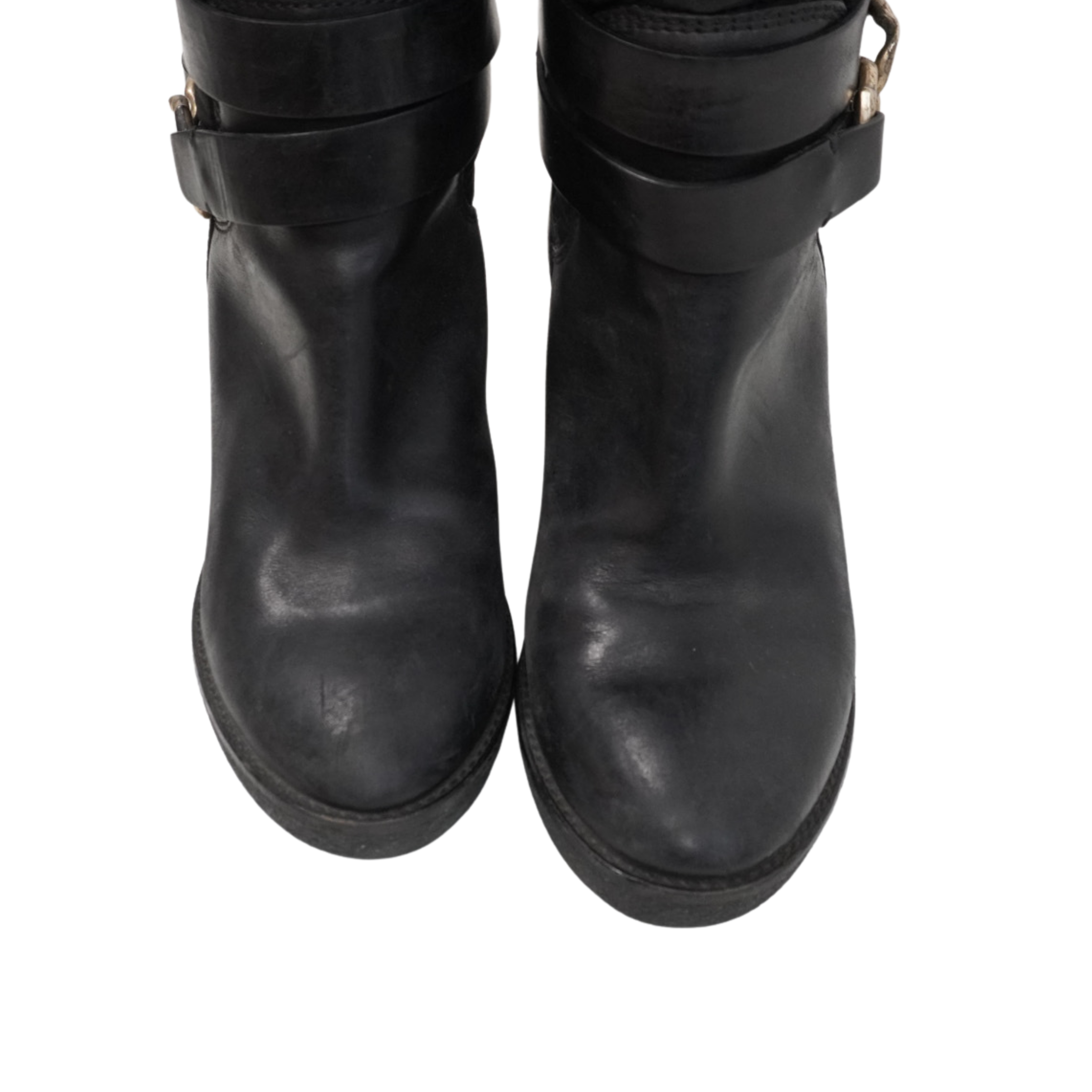 Moncler 'Cernobbio' Quilted Wedge Boots - Women's 38