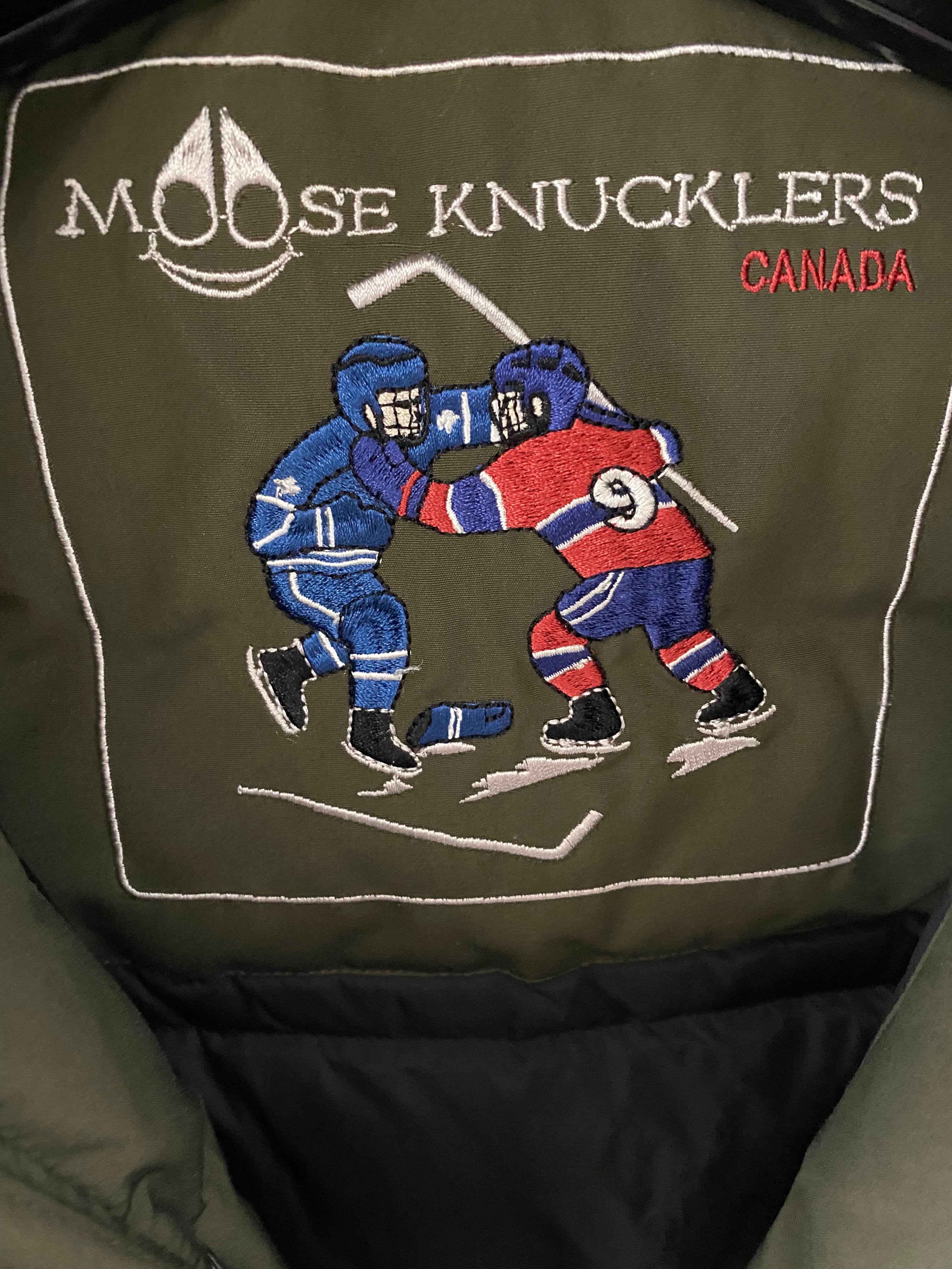 MOOSE KNUCKLES KIDS HOODED DOWN JACKET WITH FUR