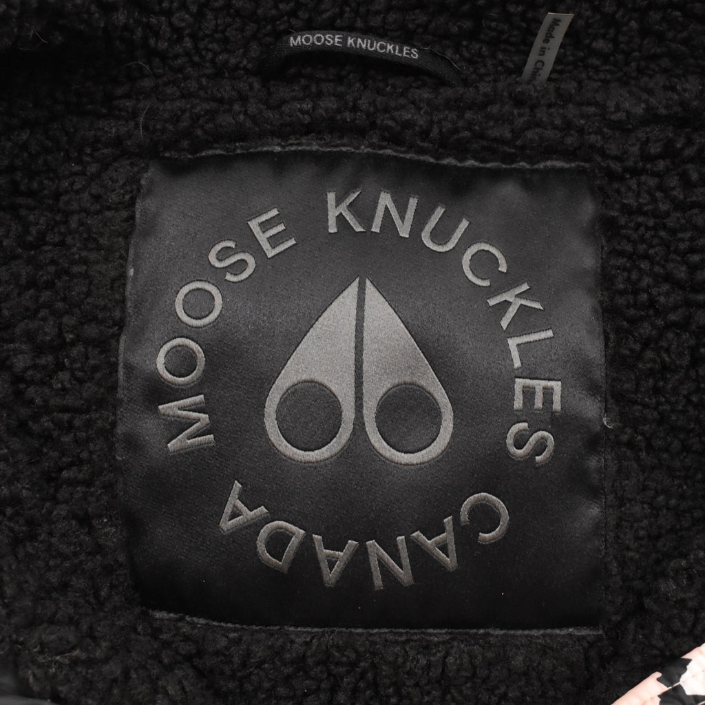 Moose Knuckles 'Baisley' Bomber Puffer Jacket - Women's M