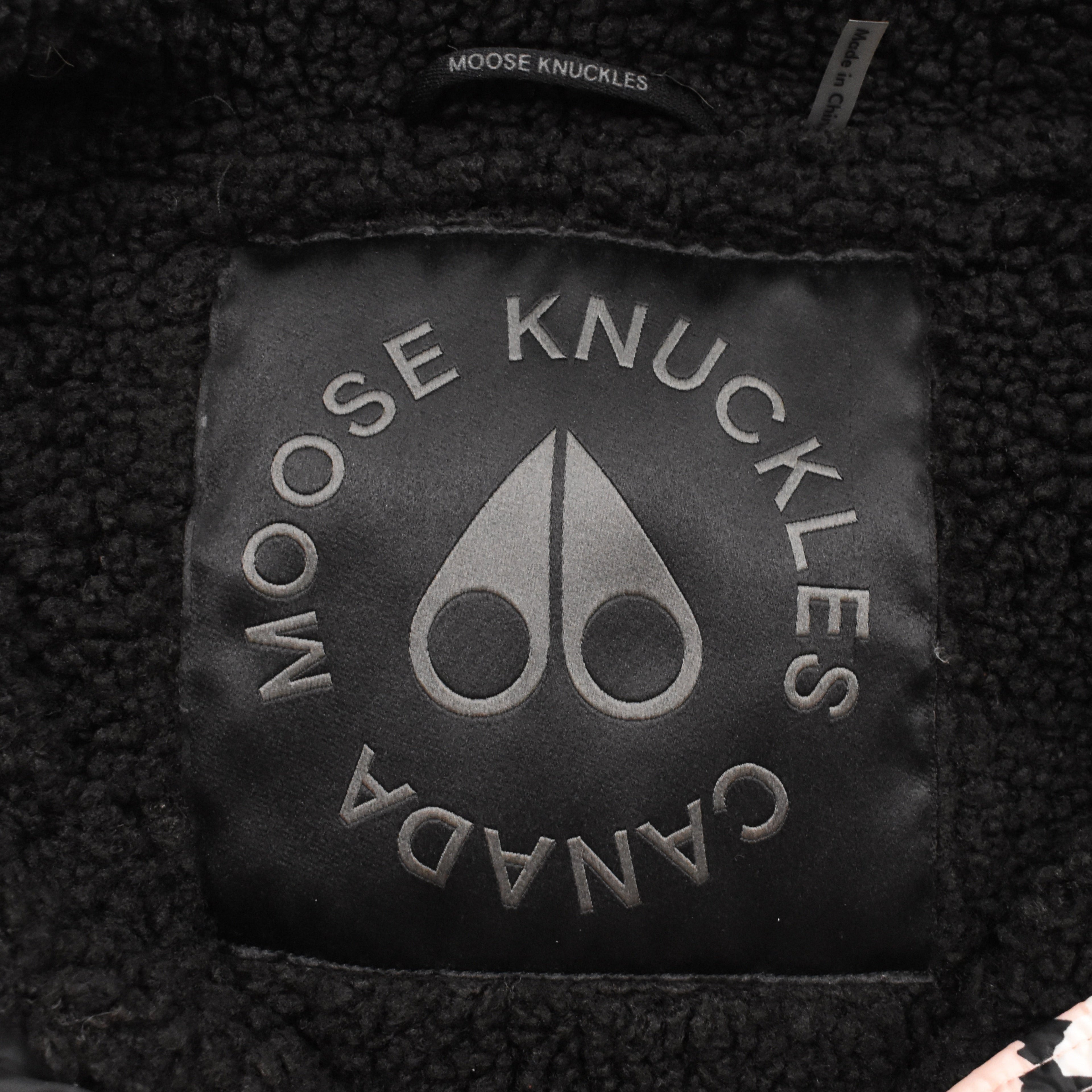 Moose Knuckles 'Baisley' Bomber Puffer Jacket - Women's M