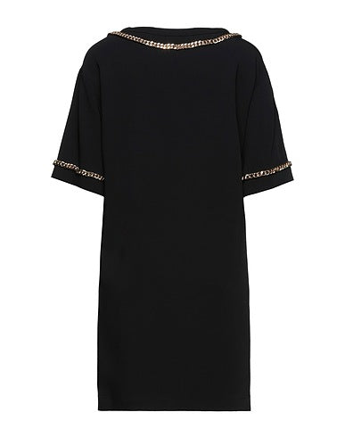 MOSCHINO SHORT DRESS WITH CHAIN