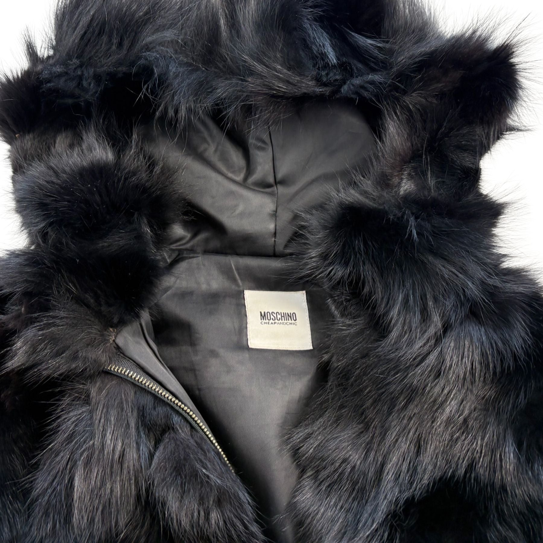 Moschino Fox Fur Jacket - Women's 6