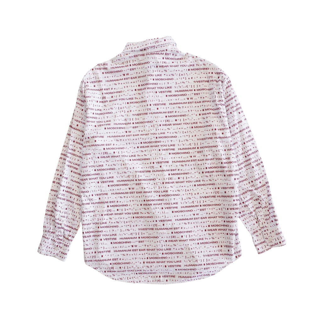 Moschino Jeans Button Down Shirt - Men's L