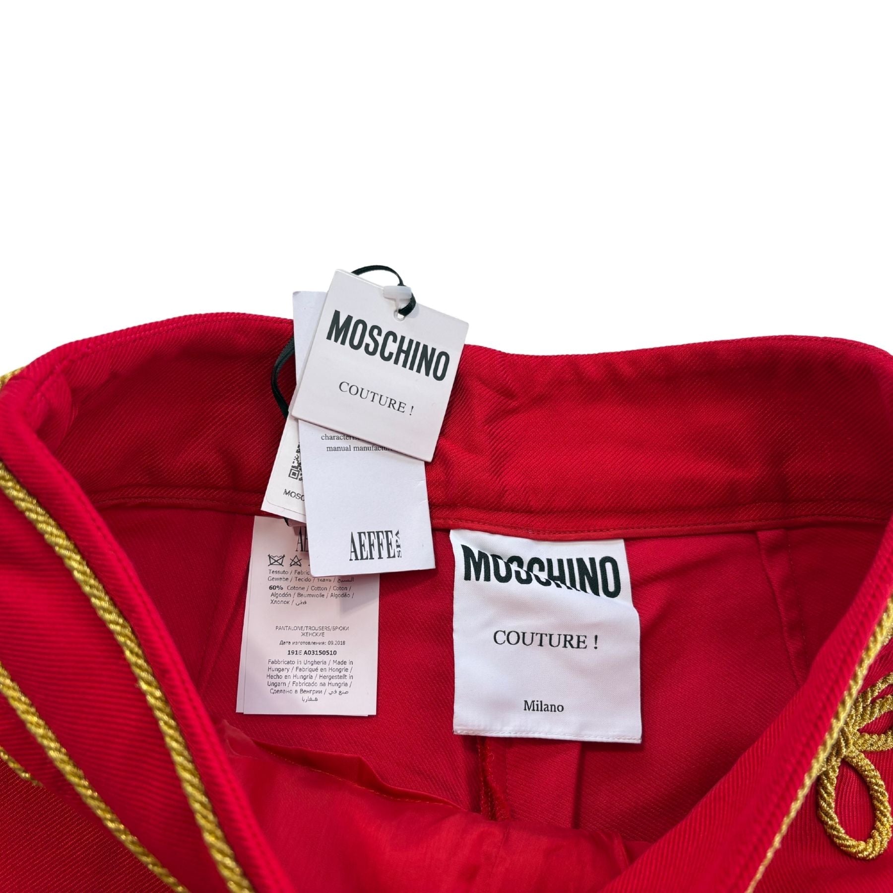 Moschino Band Pants - Women's 42