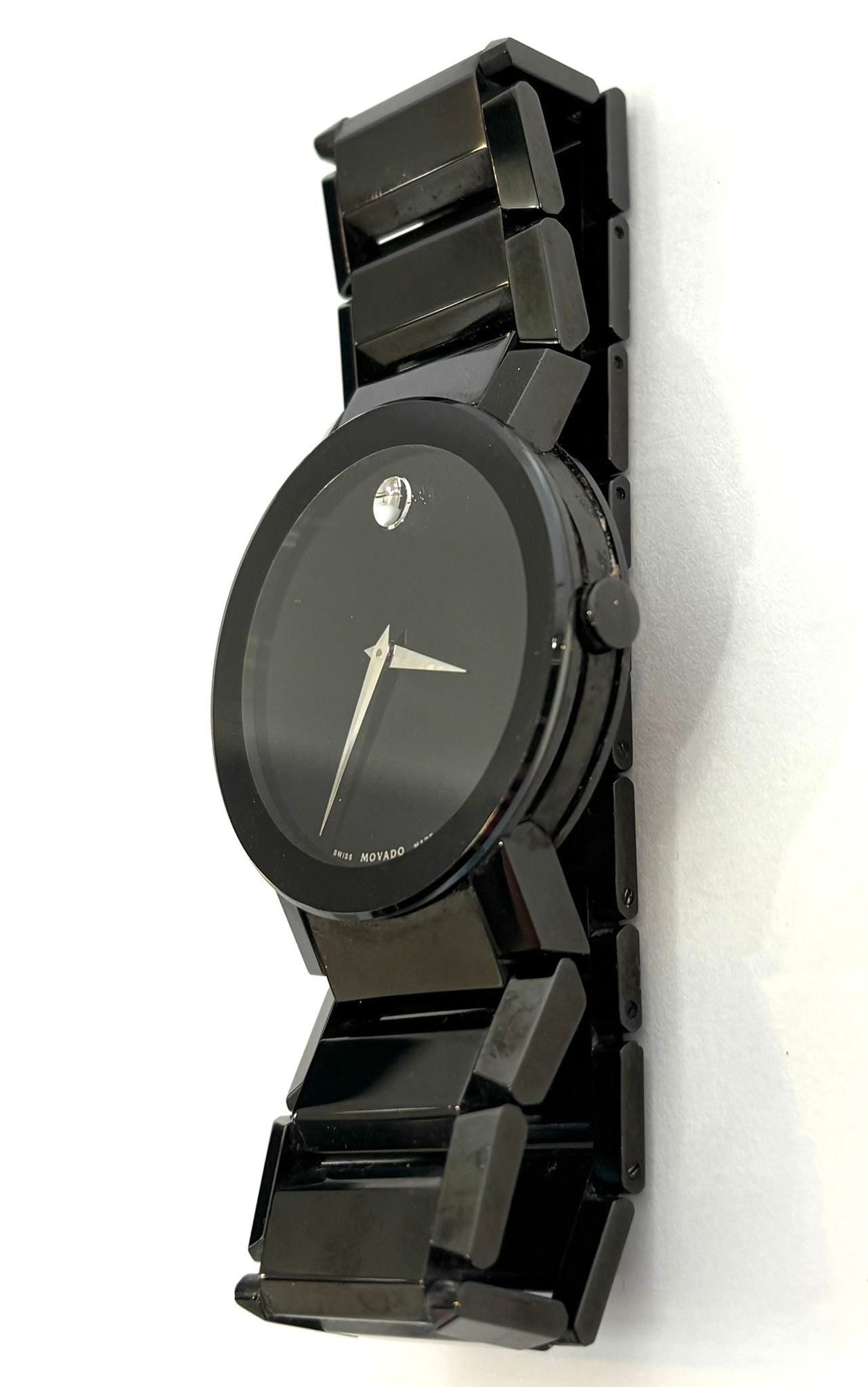 MOVADO ONYX BLACK SAPPHIRE WATCH