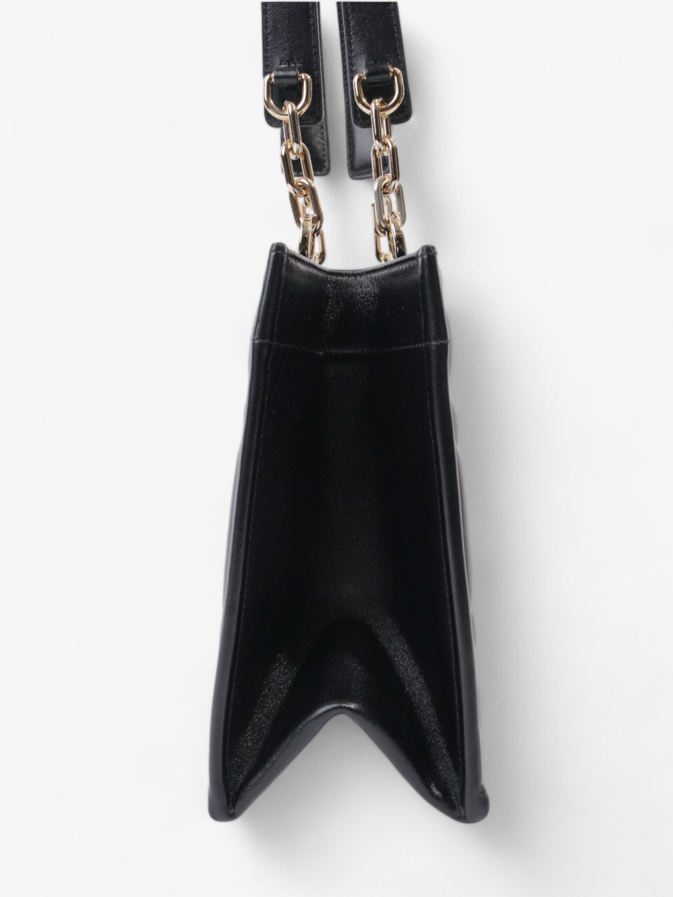 Christian Dior Archi Cannage Bage Black Leather