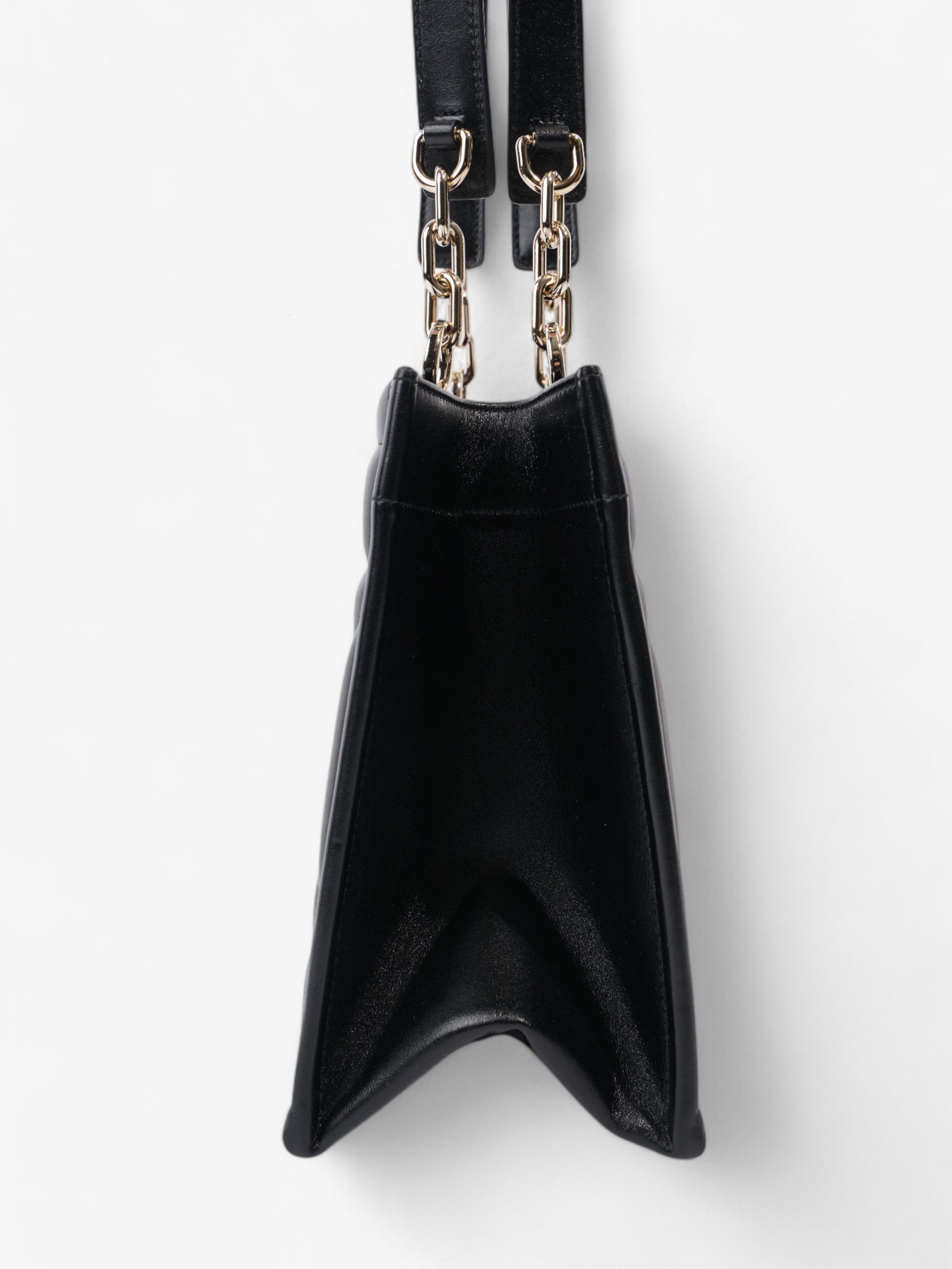 Christian Dior Archi Cannage Bage Black Leather