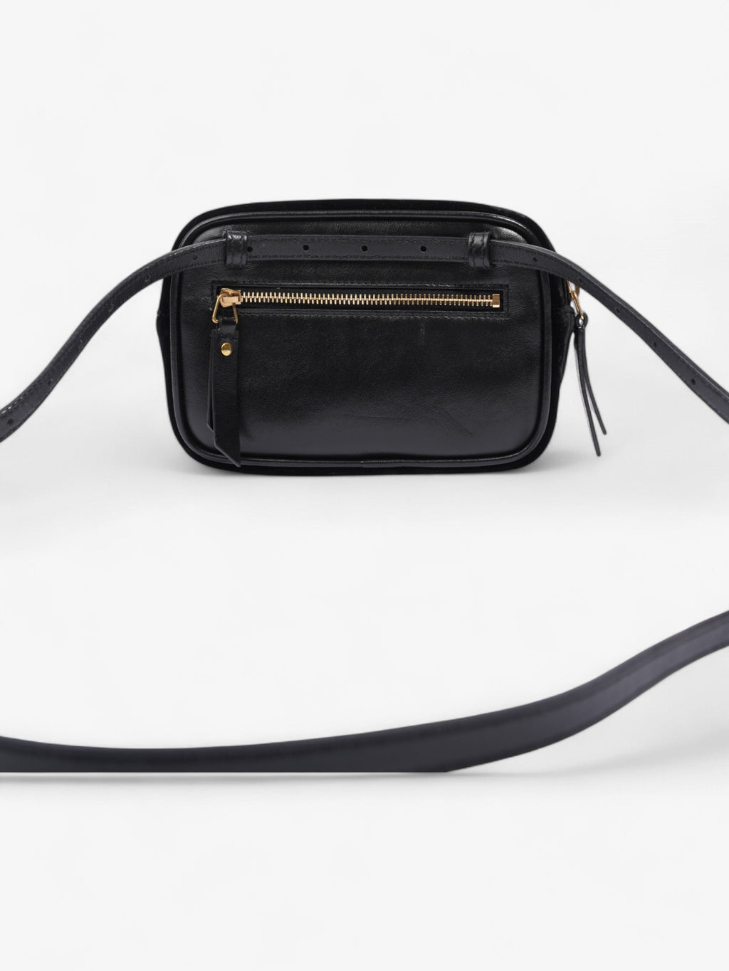 Saint Laurent Lou Belt Bag Black Velvet