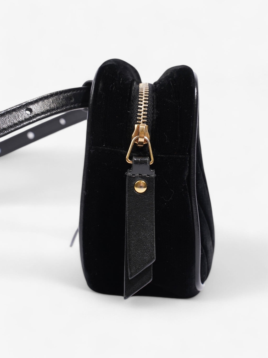 Saint Laurent Lou Belt Bag Black Velvet