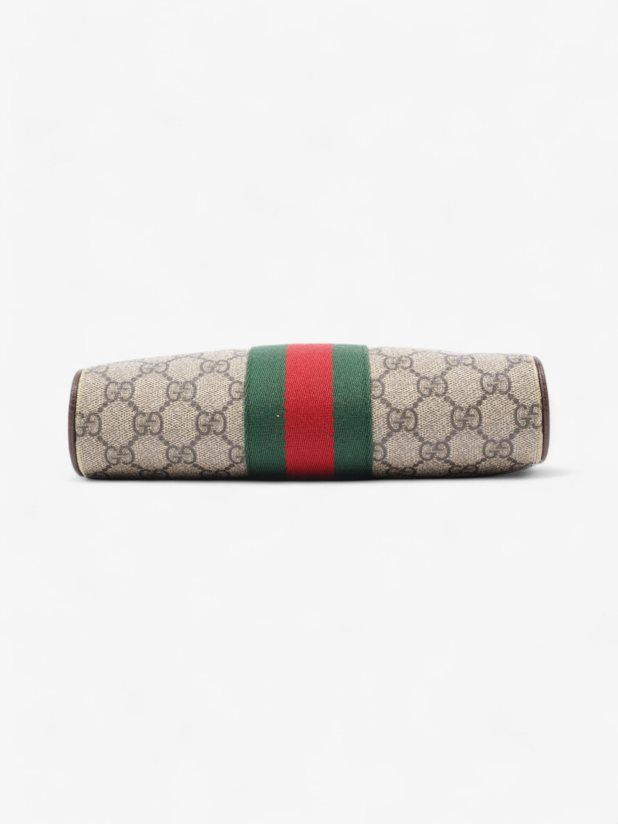 Gucci GG Ophidia GG Supreme / Green / Red Coated Canvas Small