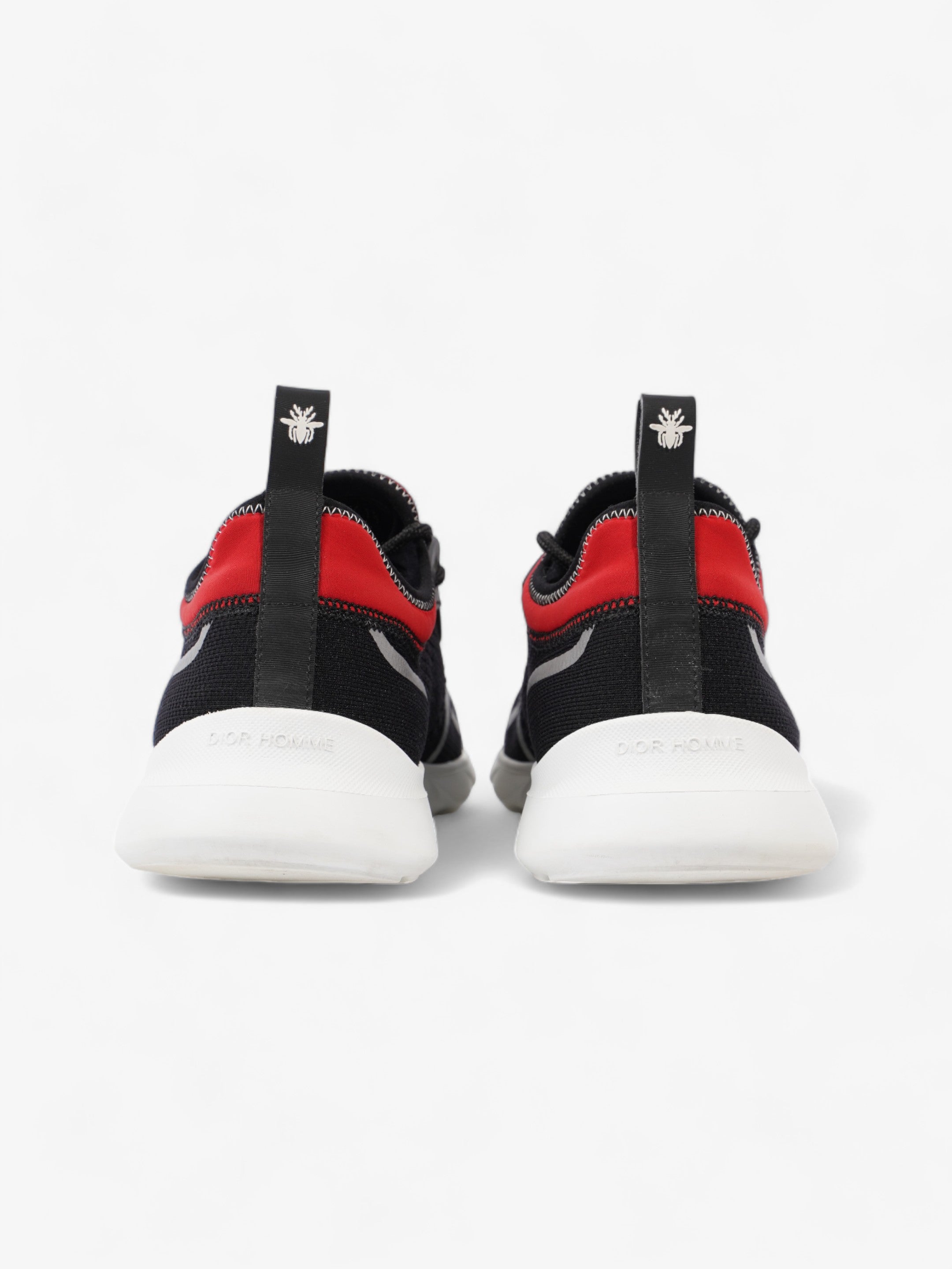 Christian Dior B21 Runner Black / Red Mesh EU 41.5 UK 7.5