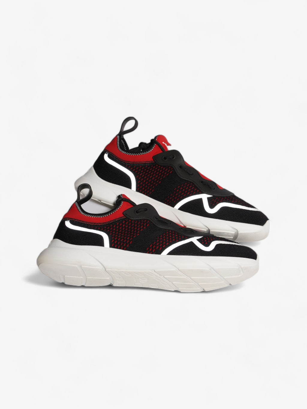 Christian Dior B21 Runner Black / Red Mesh EU 41.5 UK 7.5