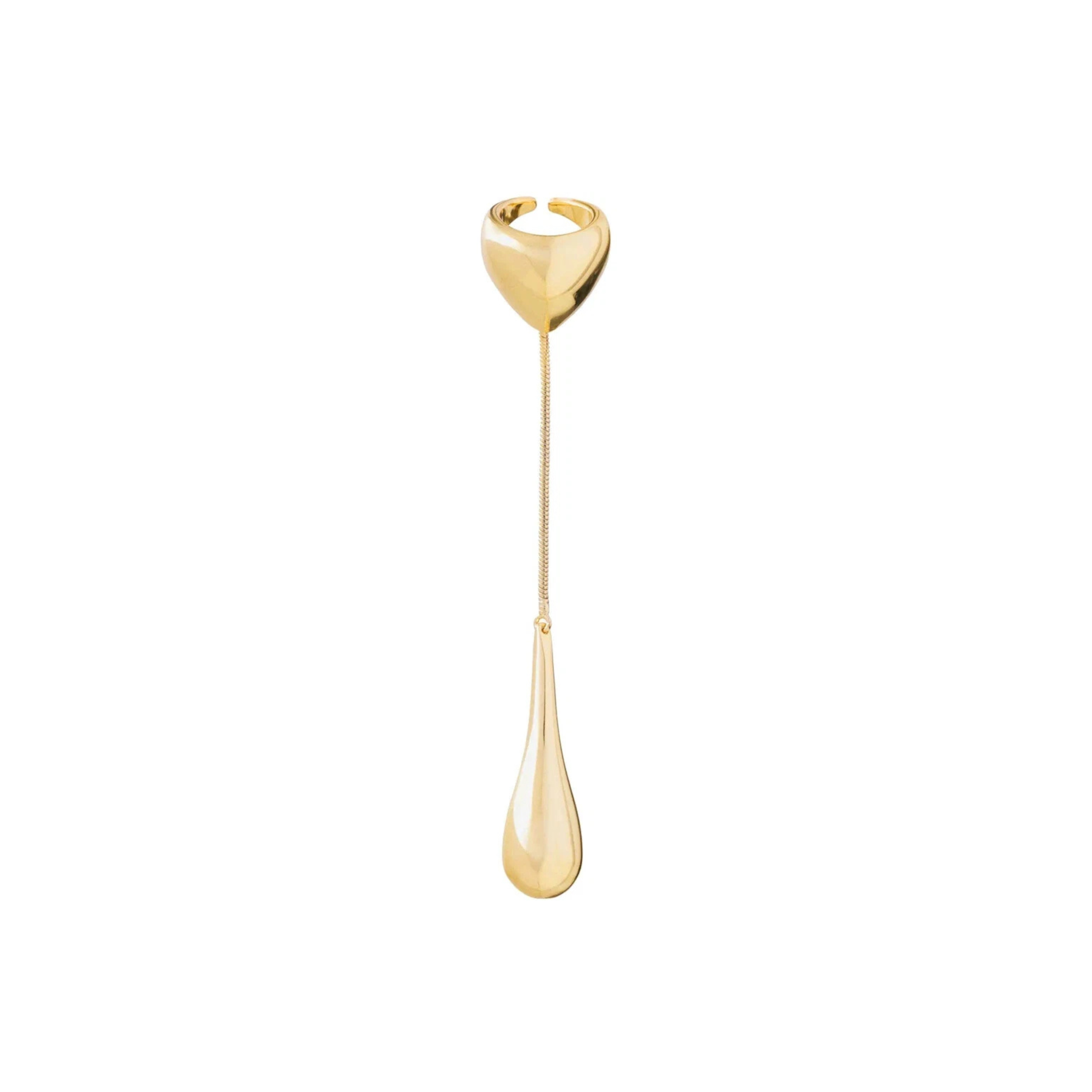 Mugler x H&M Teardrop Dangle Ring - L