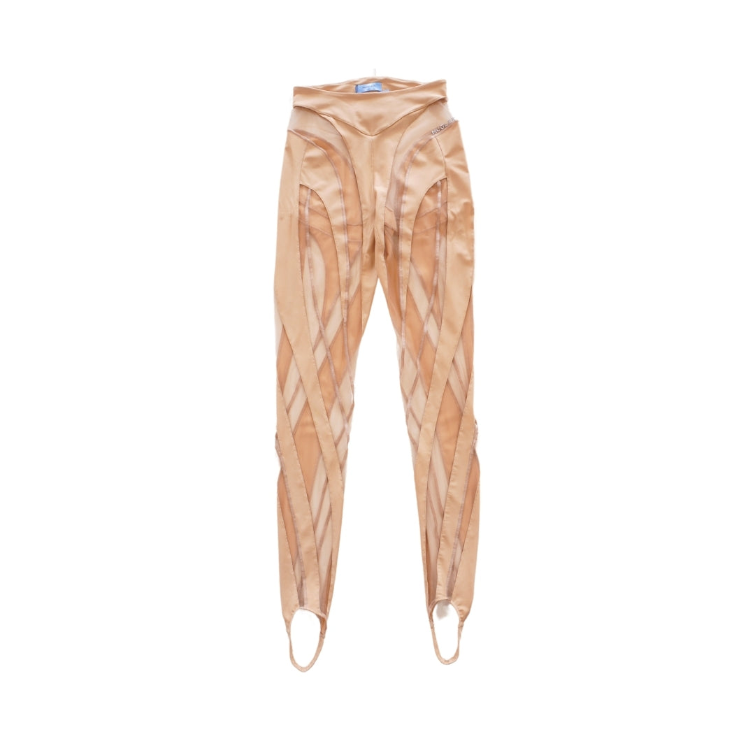 Mugler 'Spiral' Tights - Women's 38