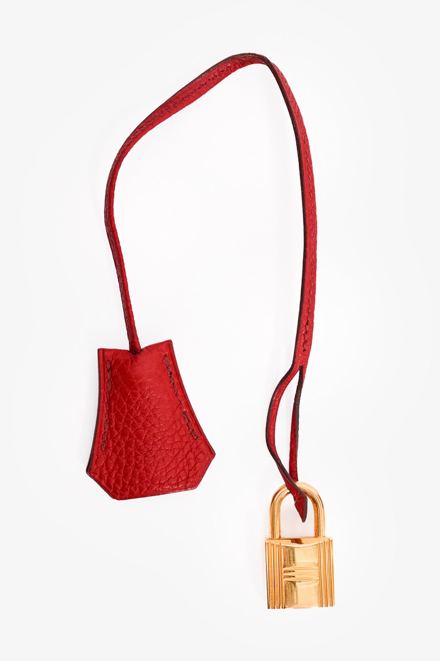 Hermès 2010 Red Clemence Birkin 35