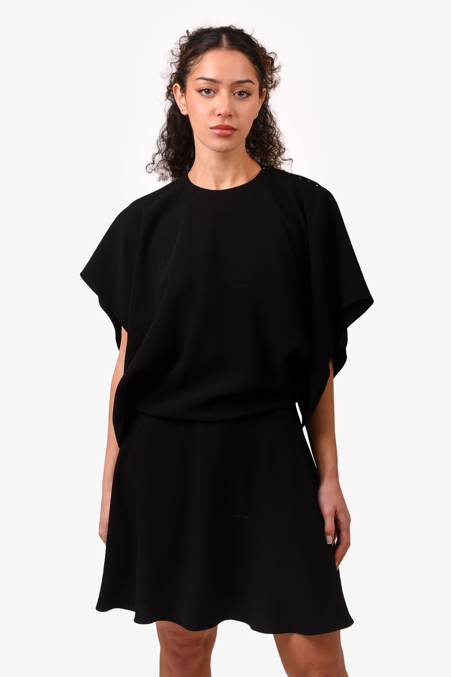 J.W. Anderson Black Open Back Mini Dress Size 4
