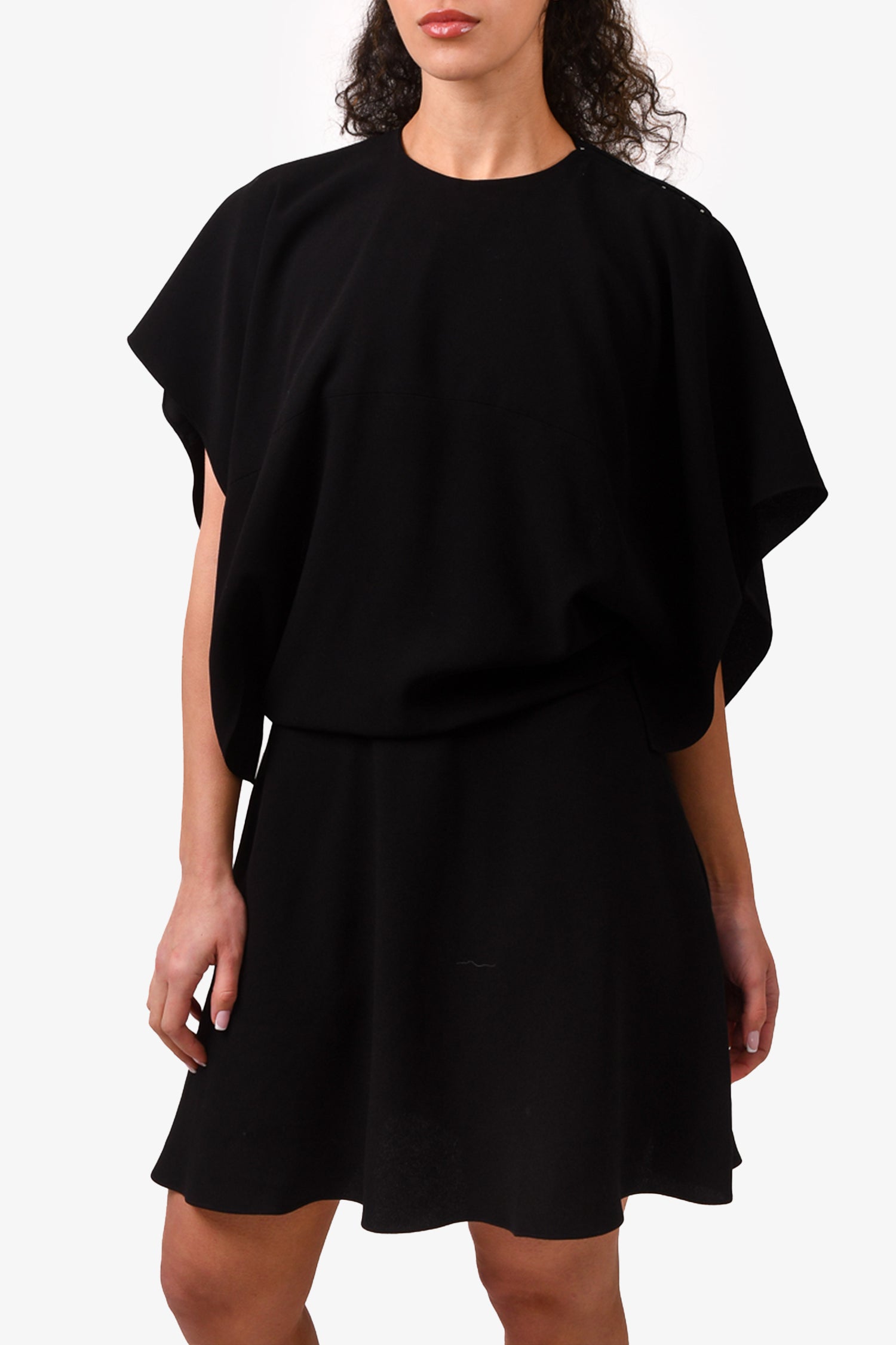 J.W. Anderson Black Open Back Mini Dress Size 4