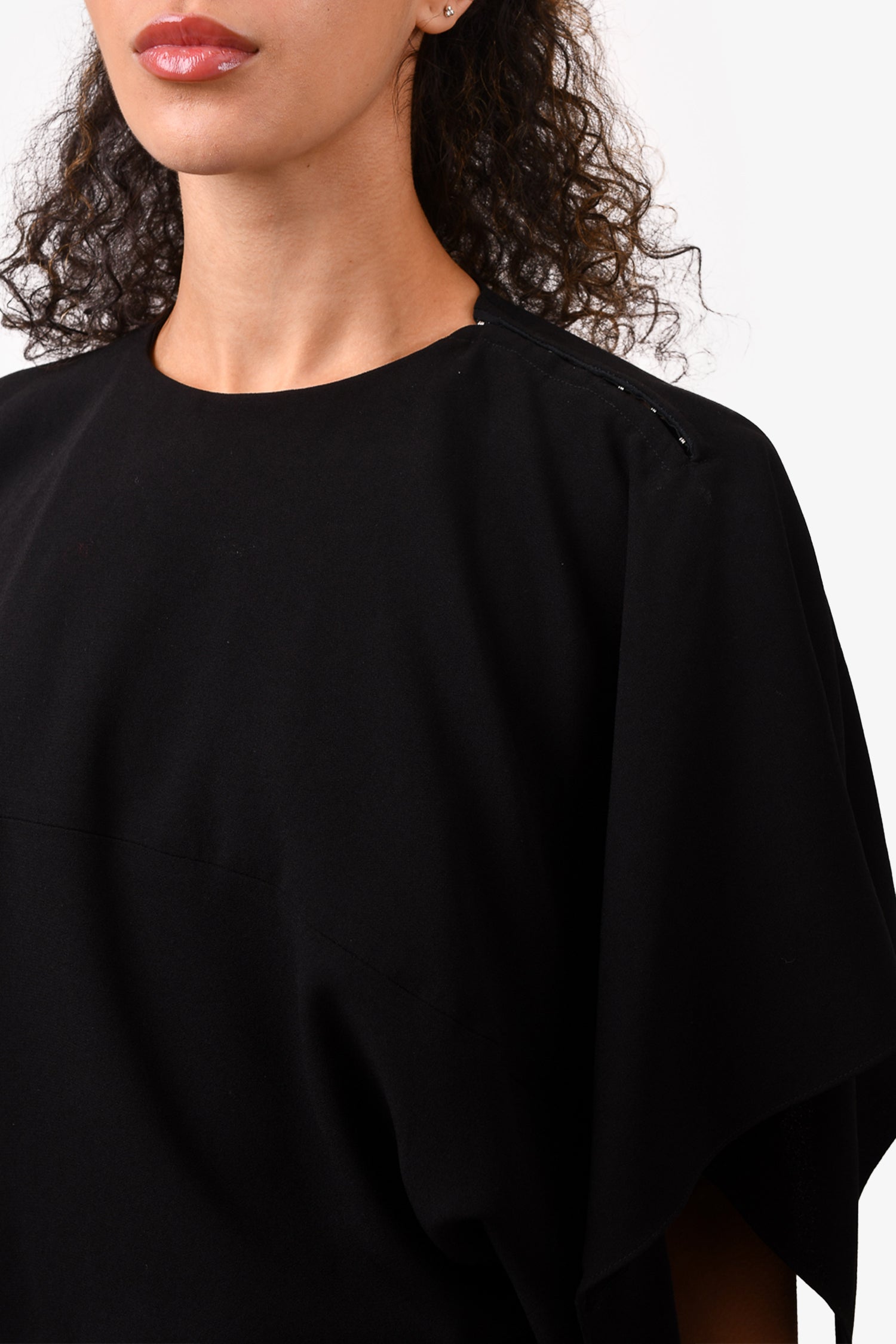 J.W. Anderson Black Open Back Mini Dress Size 4