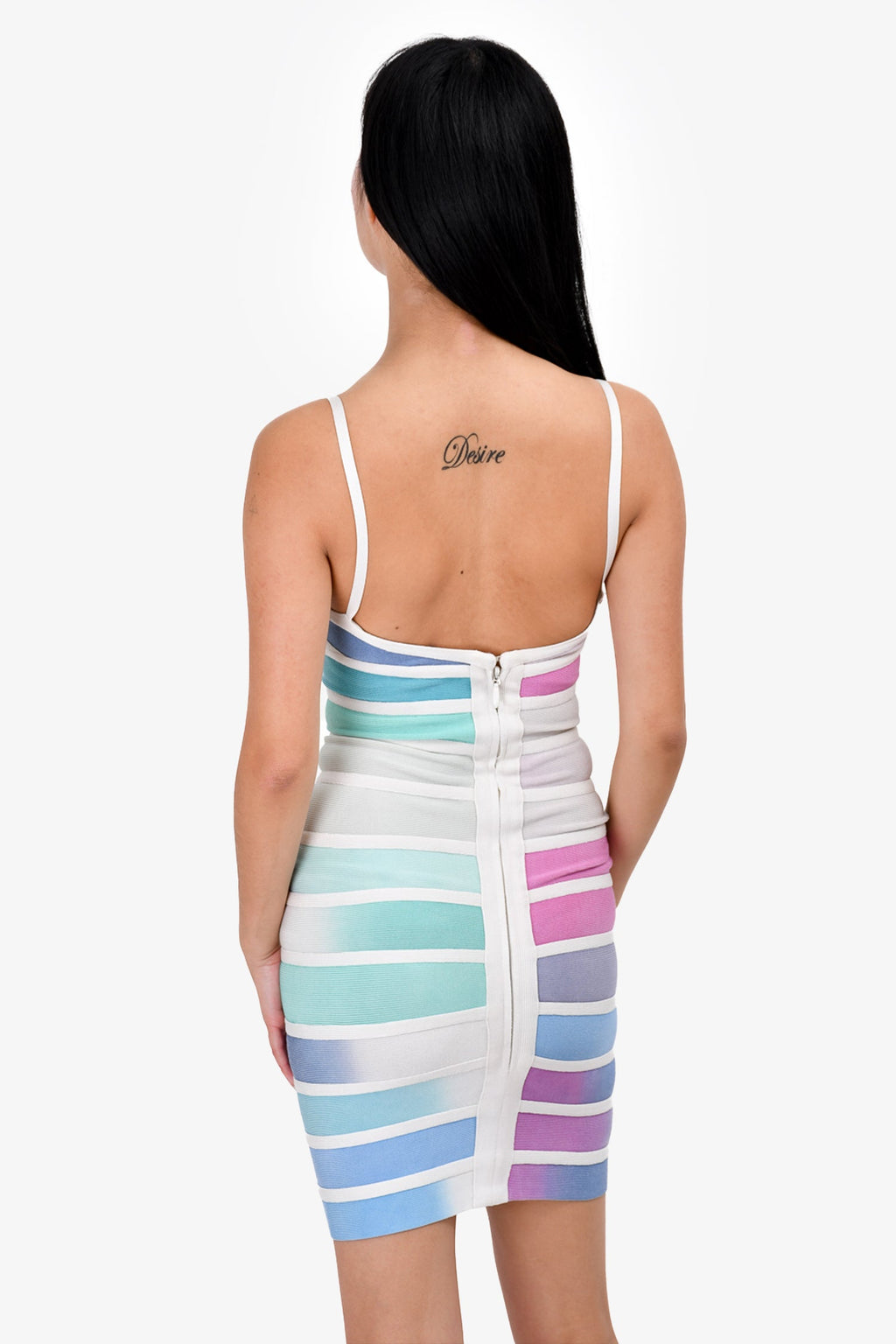 Herve Leger Multicolour Bandage Dress Size XXS