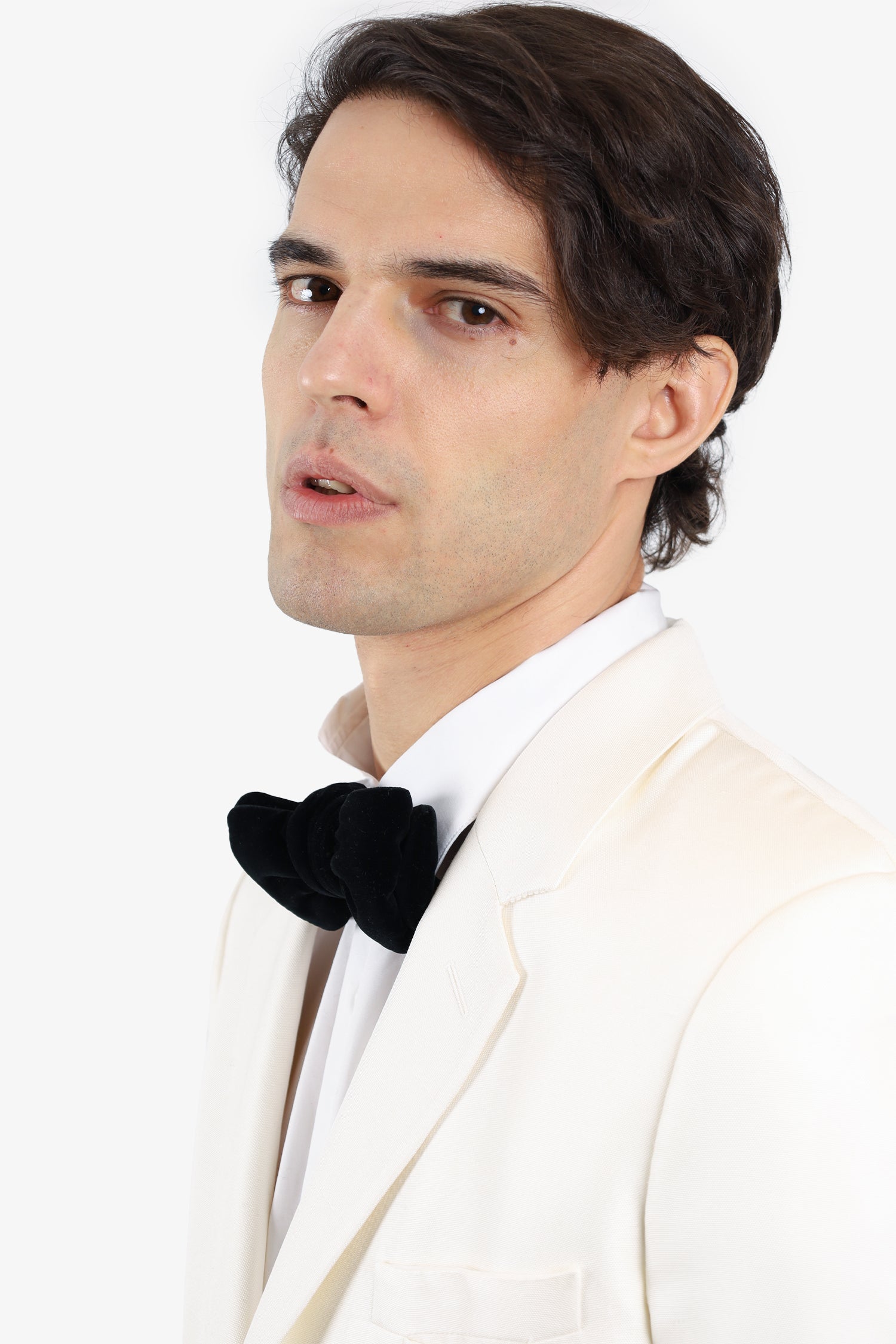 Tom Ford Black Velvet Bow Tie Mens