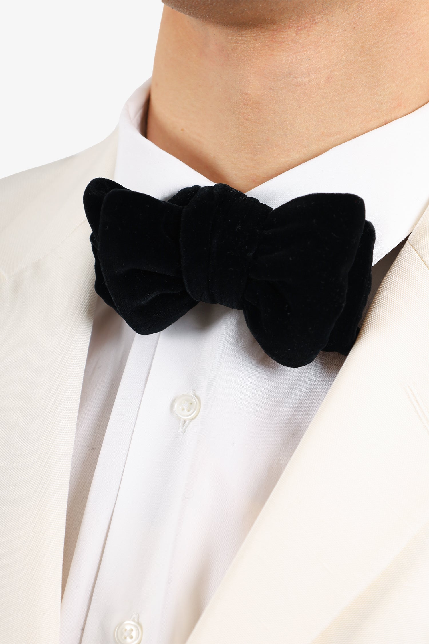 Tom Ford Black Velvet Bow Tie Mens