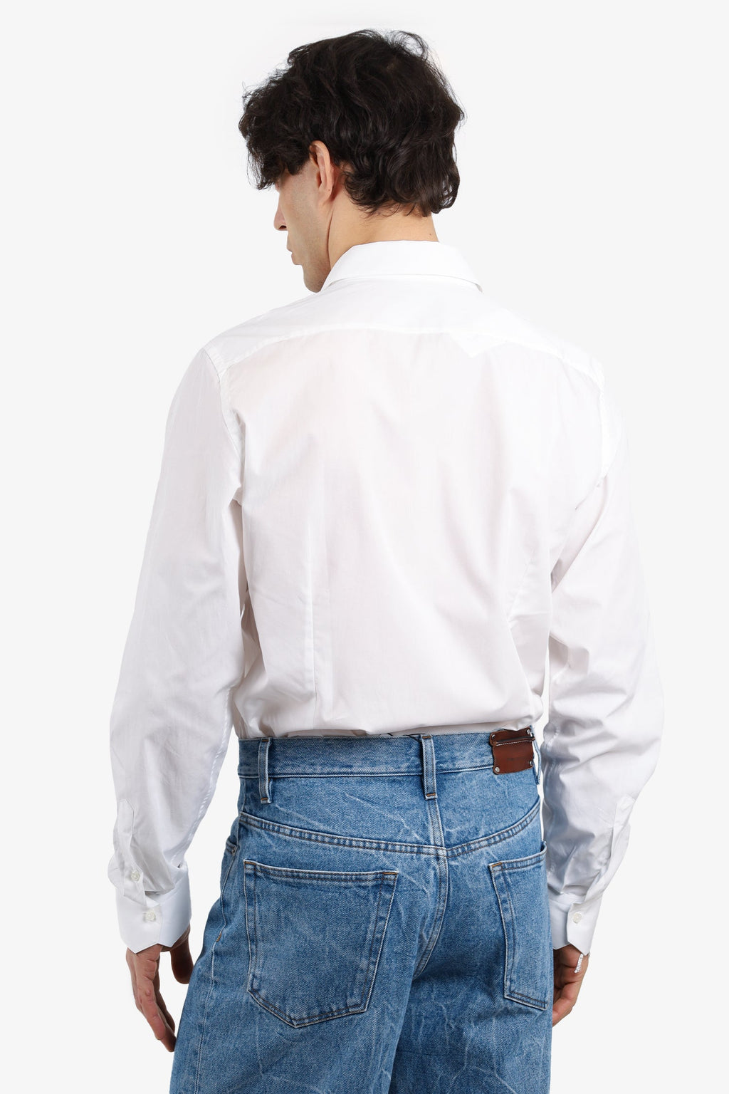 Valentino White Long Sleeve Shirt Size 43