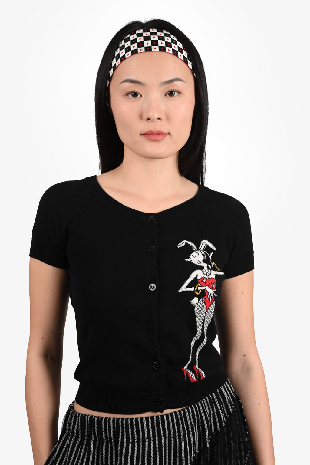 Moschino Black Cotton 'Olivia Oyl' igan Size 2