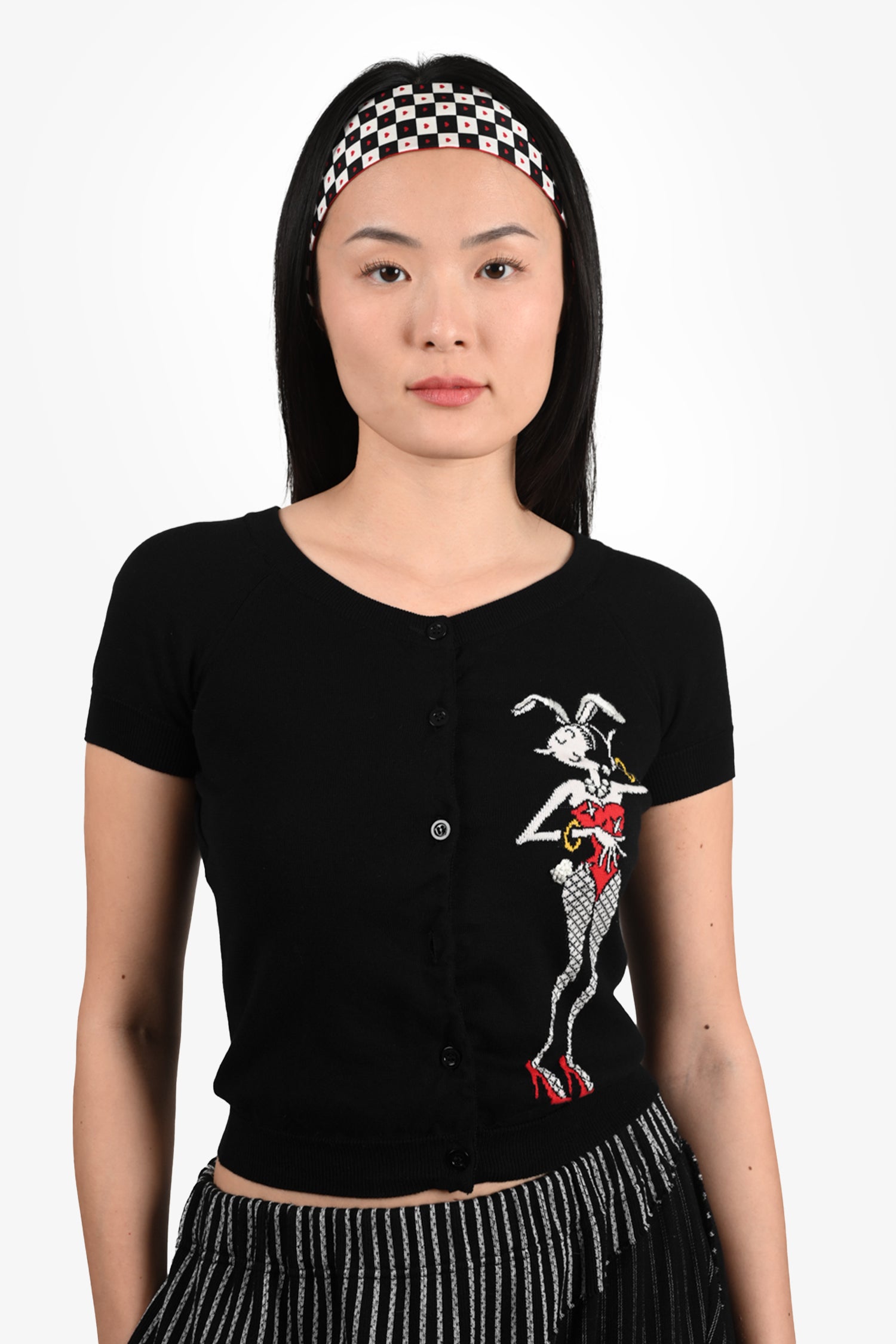 Moschino Black Cotton 'Olivia Oyl' igan Size 2