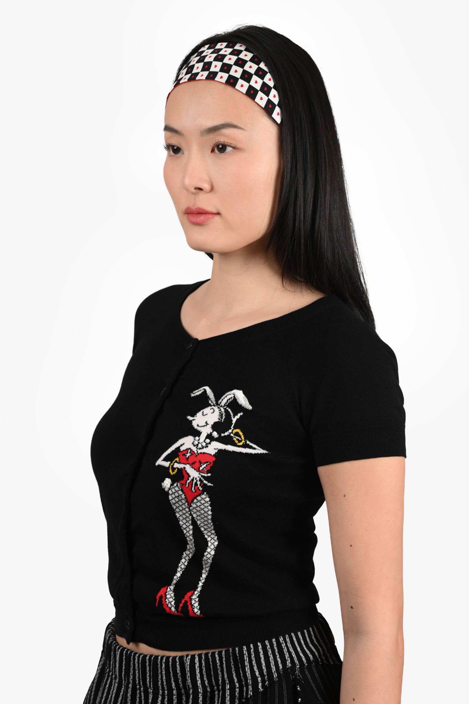 Moschino Black Cotton 'Olivia Oyl' igan Size 2