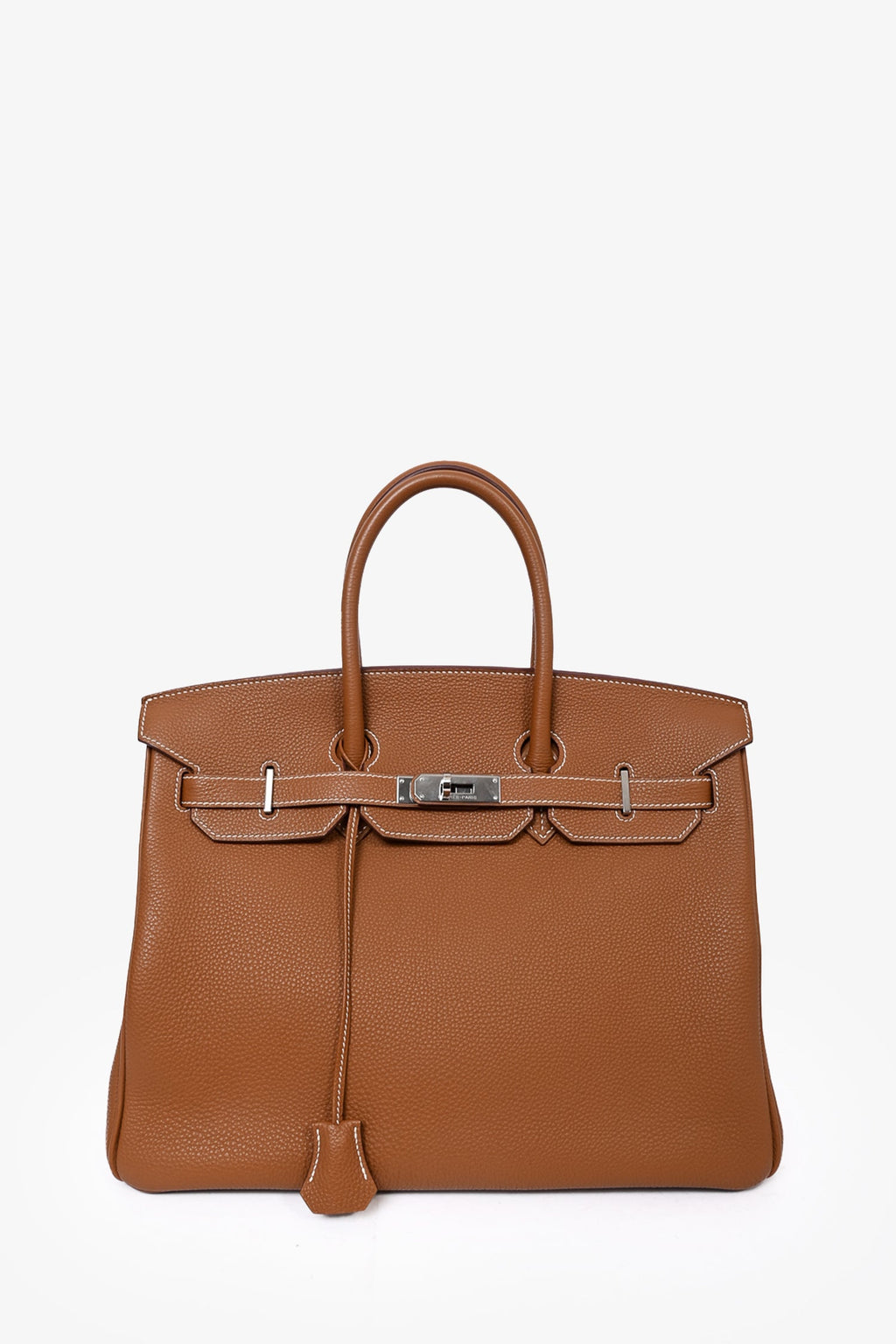 Hermès 2009 Gold Togo Leather Birkin 35
