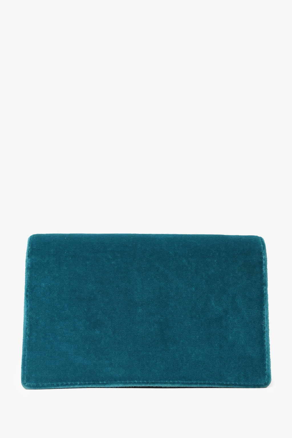 Gucci Teal Velvet Super Mini Dionysus Crossbody