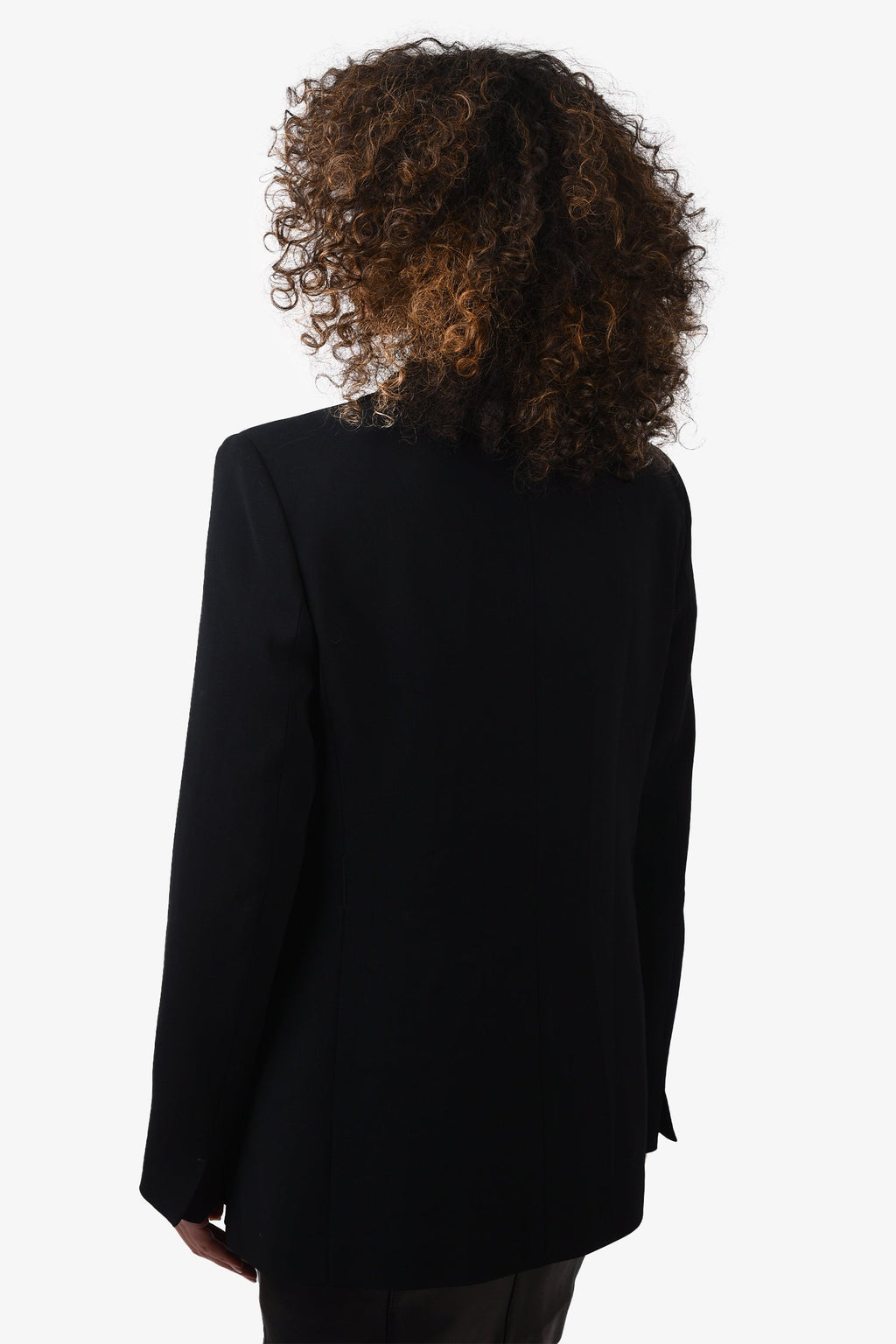 Max Mara Studio Black Blazer Jacket Size 12 US