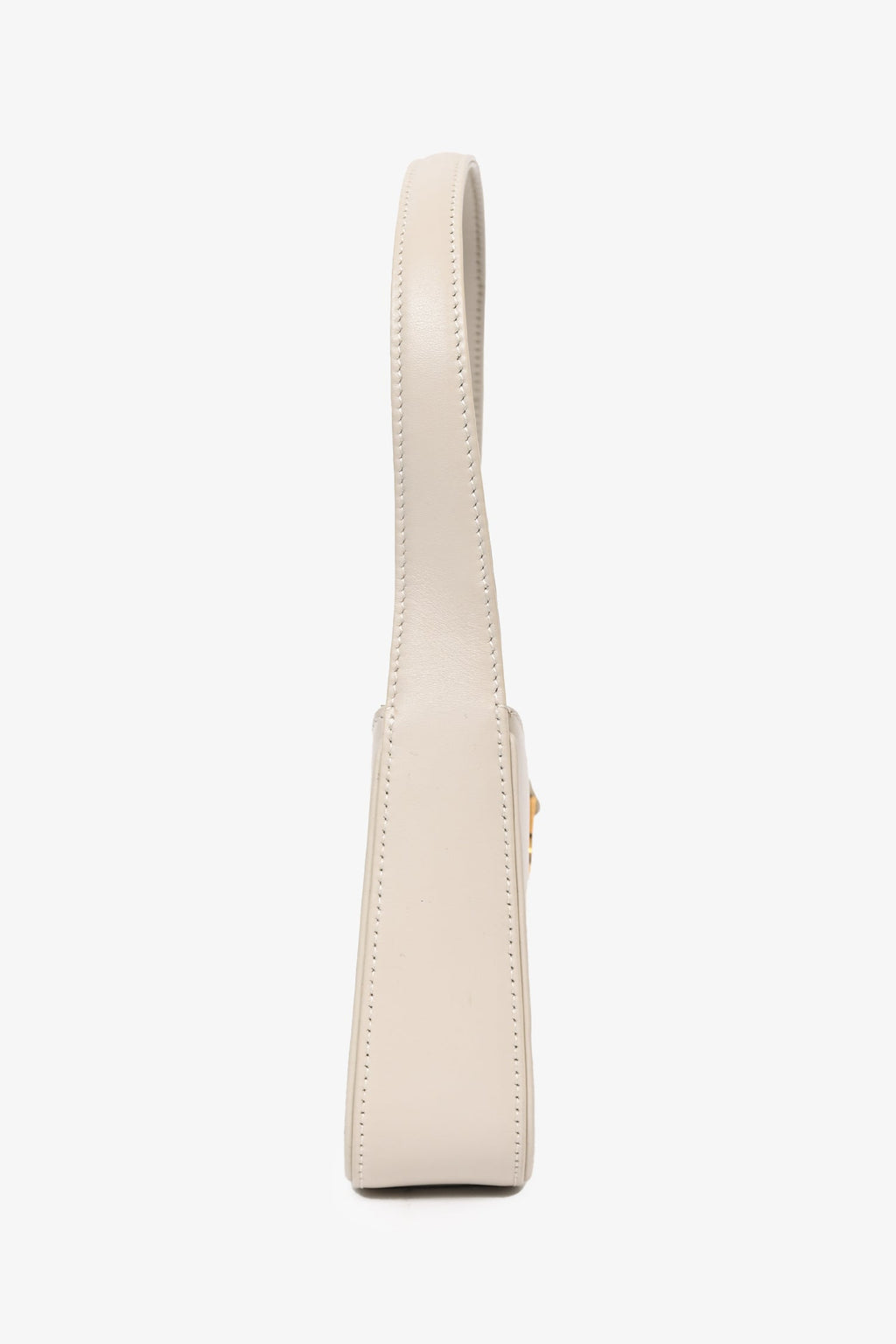 Saint Laurent Grey Leather 5 a 7 Mini Bag