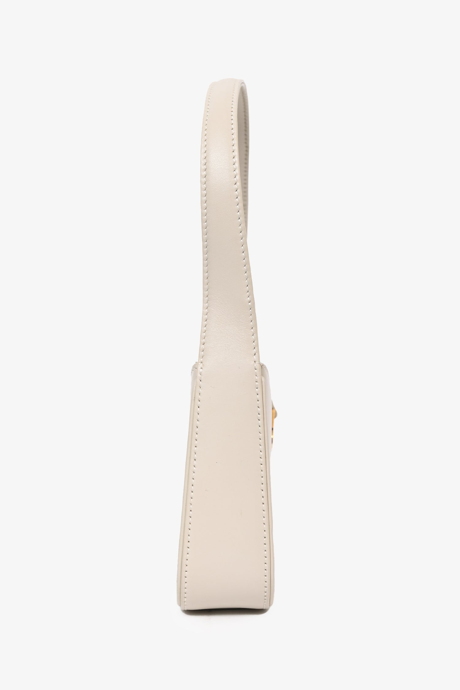 Saint Laurent Grey Leather 5 a 7 Mini Bag