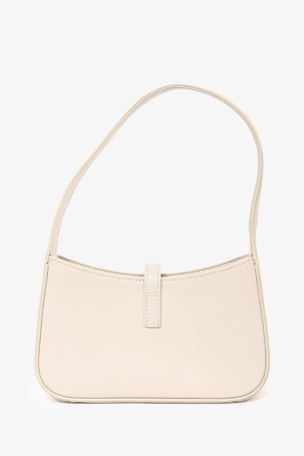 Saint Laurent Grey Leather 5 a 7 Mini Bag