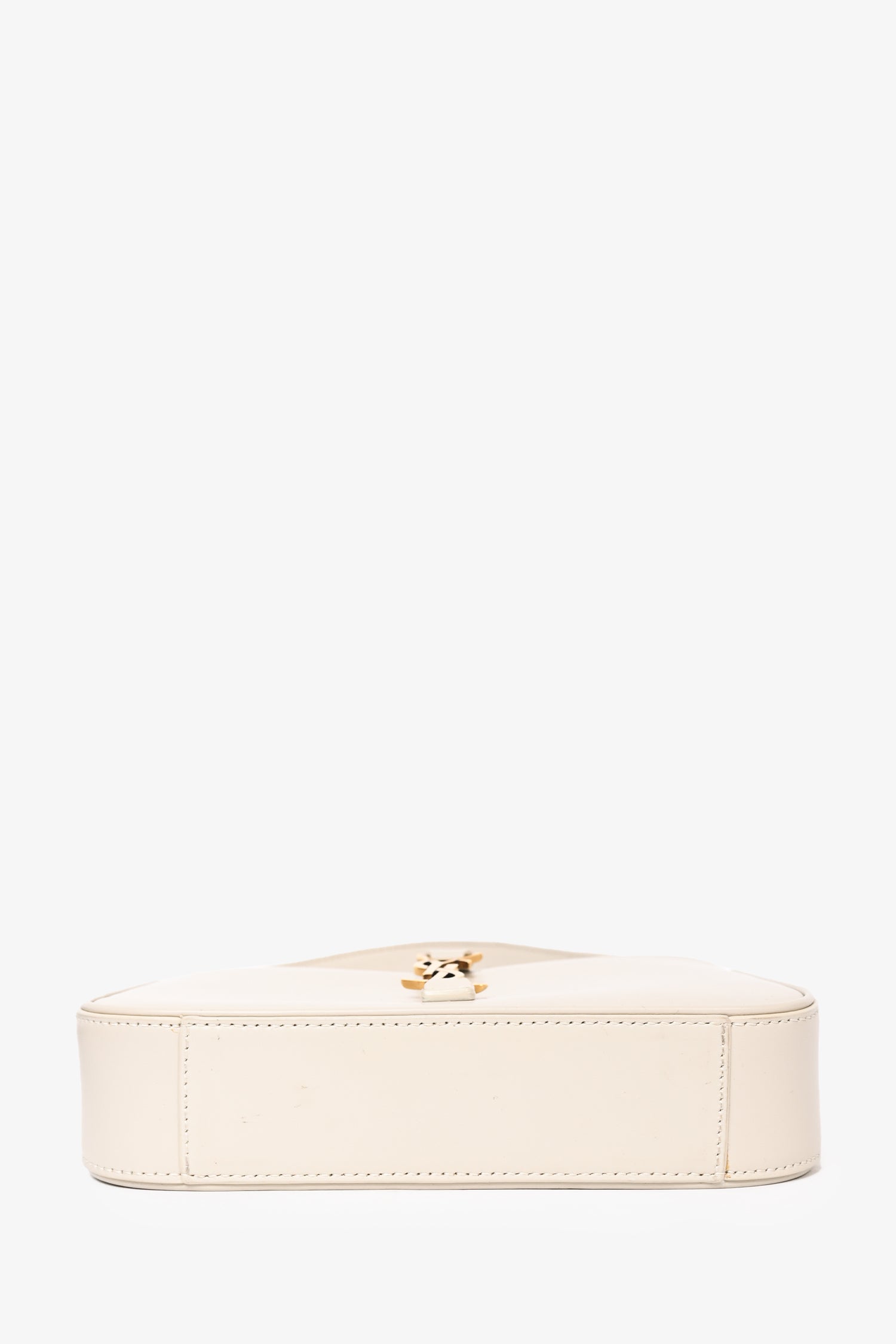 Saint Laurent Grey Leather 5 a 7 Mini Bag