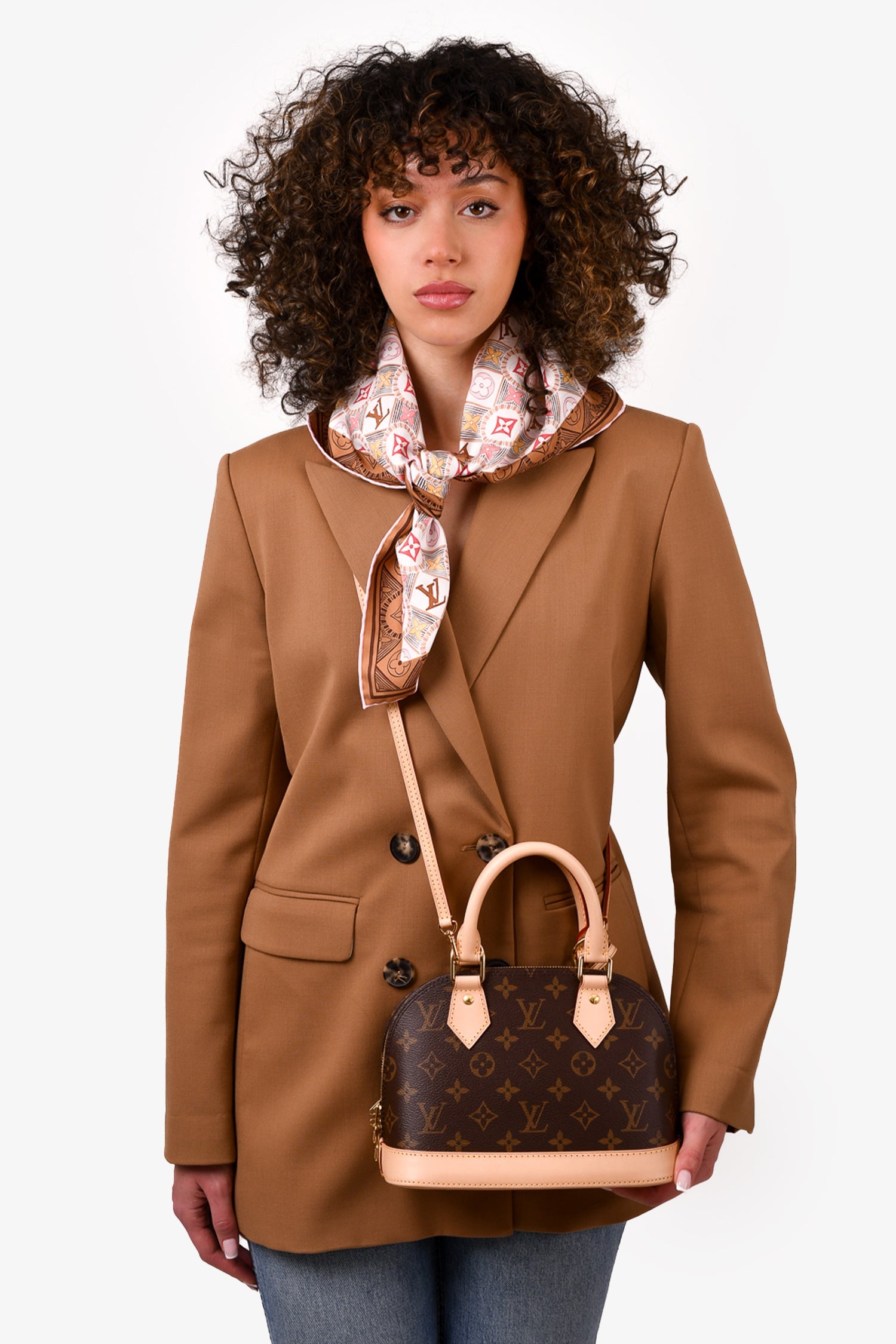 Louis Vuitton Brown Monogram Alma BB Bag