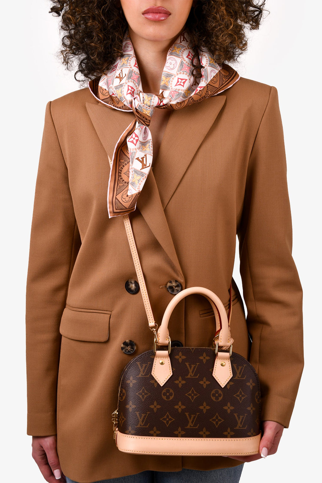 Louis Vuitton Brown Monogram Alma BB Bag