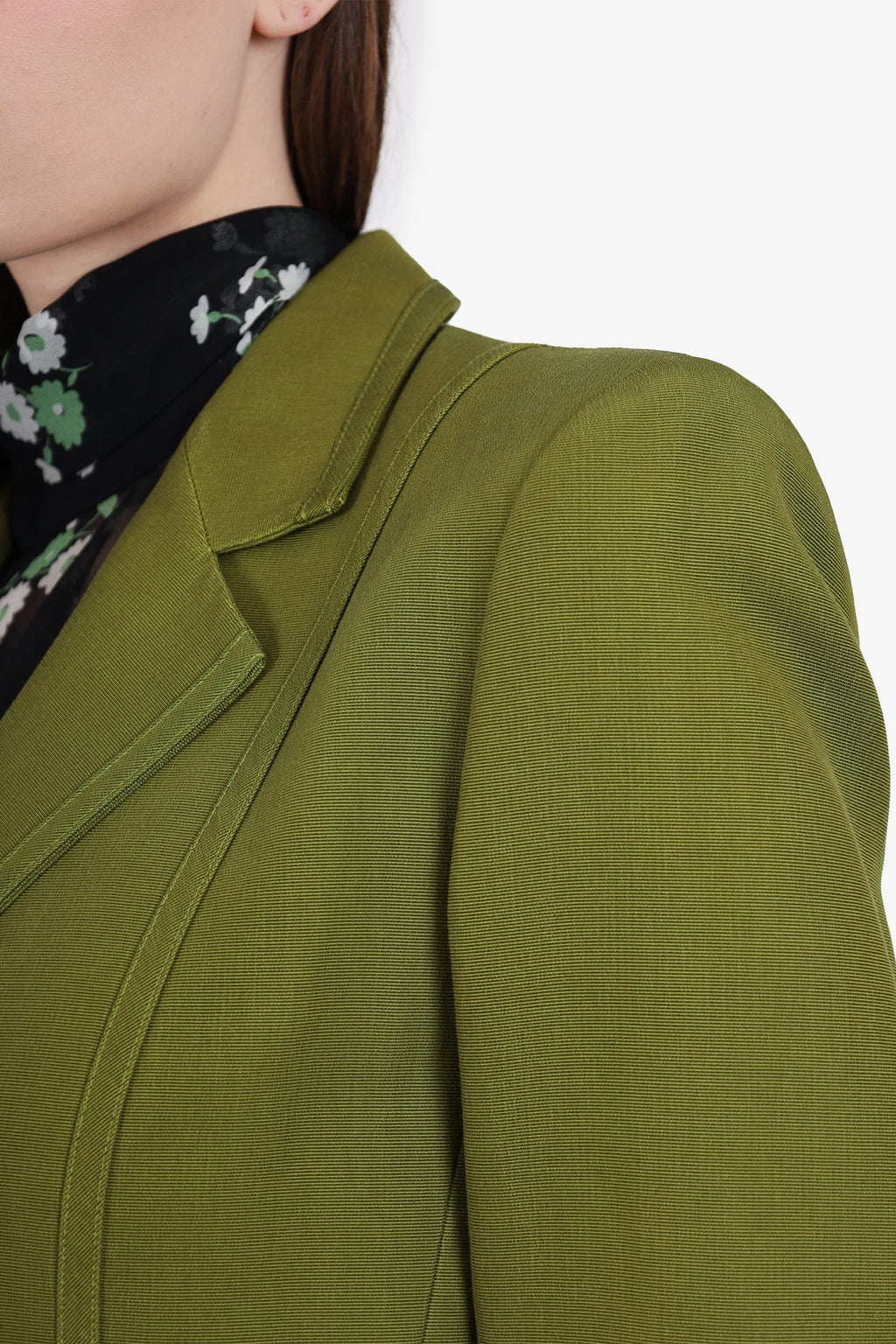 Max Mara Olive Green Blazer Size 40