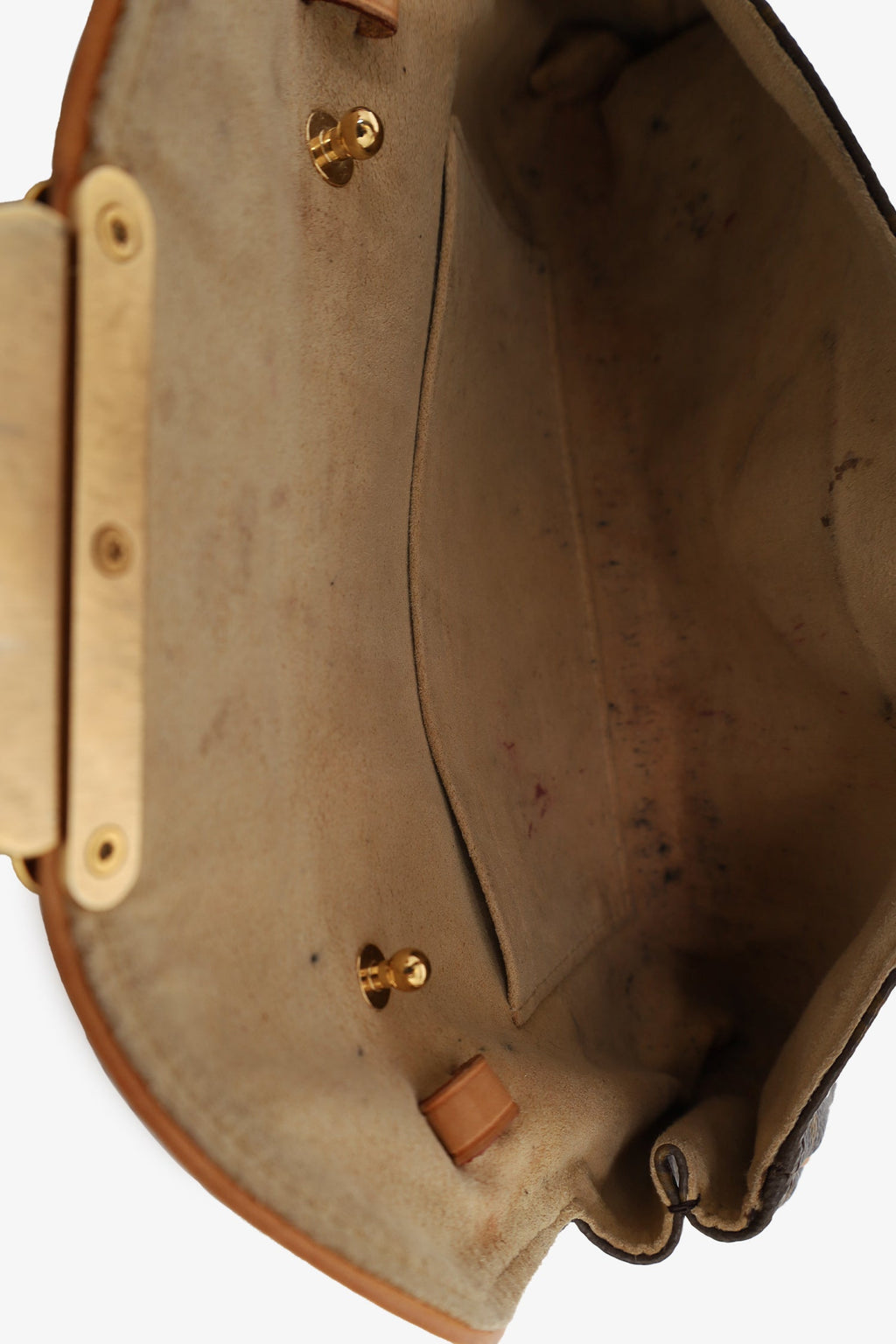 Louis Vuitton Brown Monogram Beverly Pochette