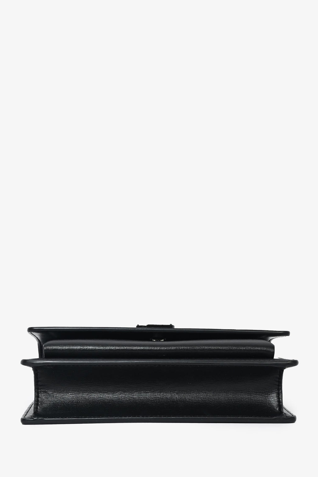 Saint Laurent Black Monogram 'Sunset' Wallet On Chain