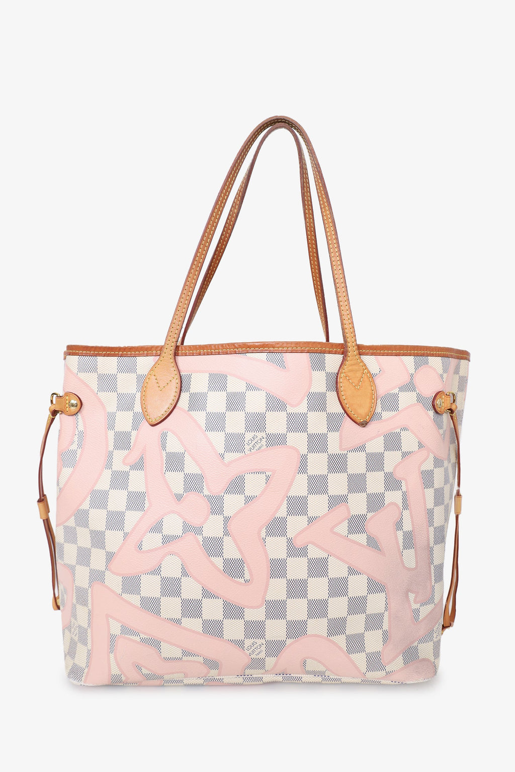 Louis Vuitton Damier Azur Tahitienne Neverfull MM with Pouch