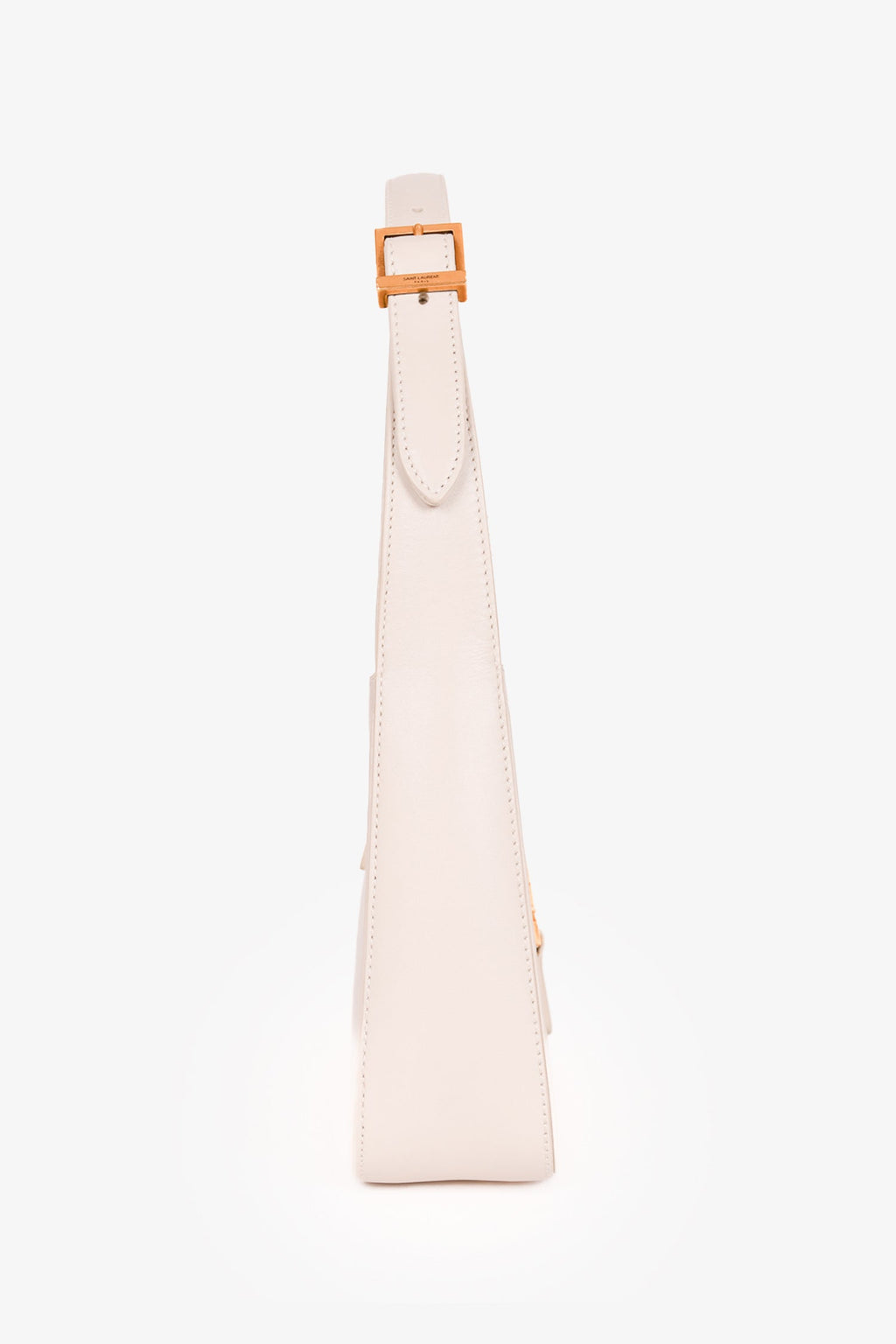 Saint Laurent 2021 Blanc Vintage Leather Le 5 A 7 Shoulder Bag