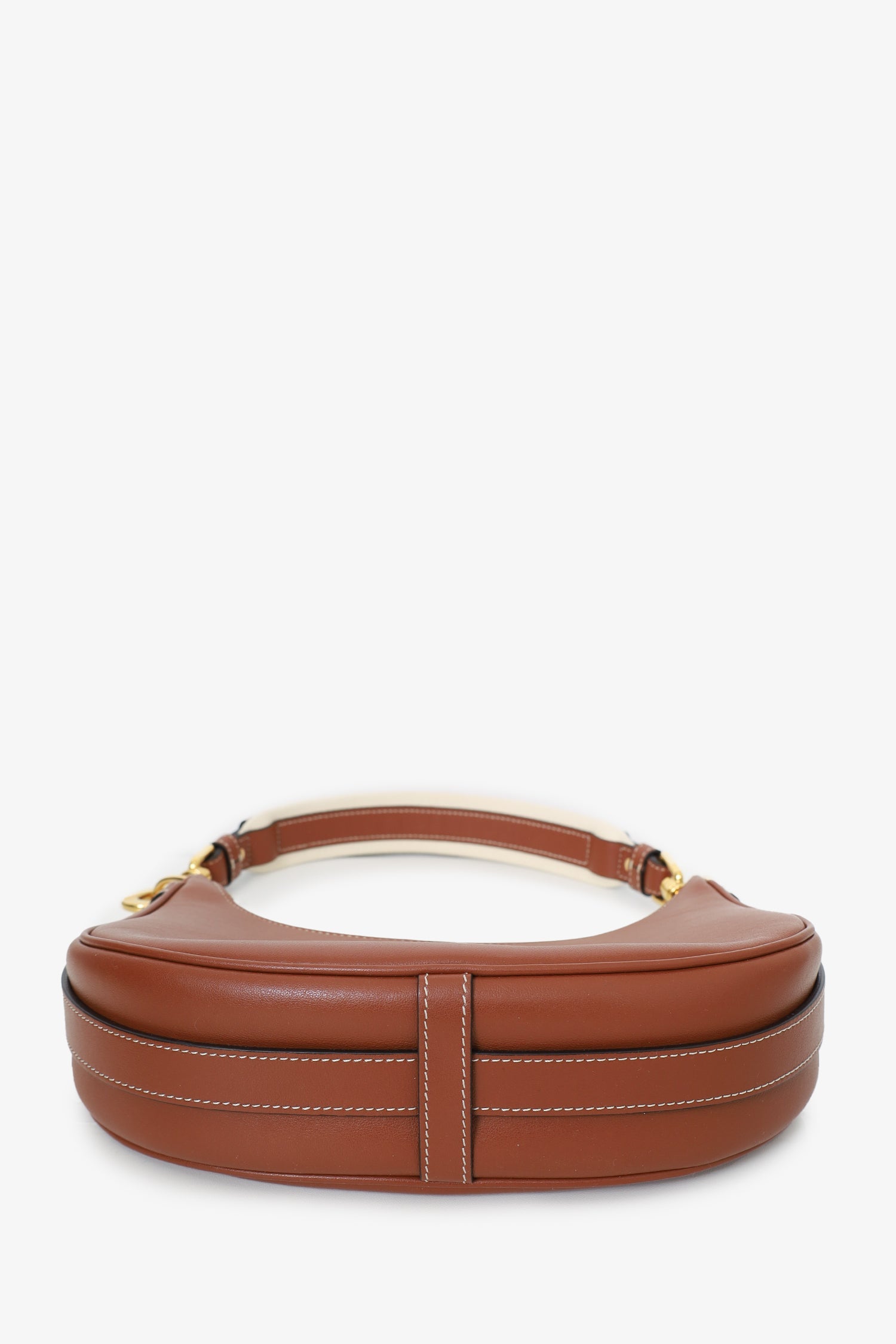 Celine 2021 Tan Calfskin Medium Ava Shoulder Bag