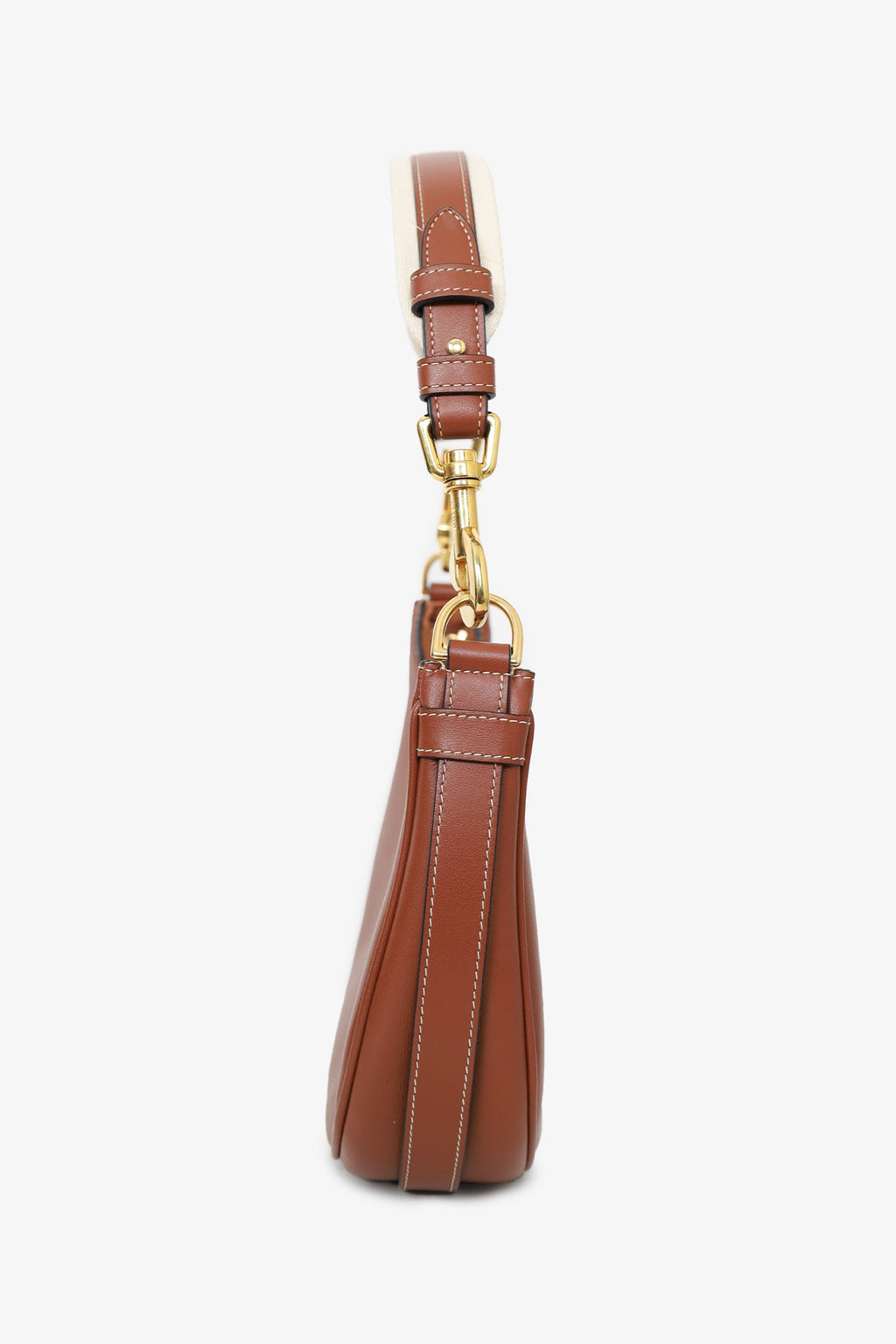 Celine 2021 Tan Calfskin Medium Ava Shoulder Bag