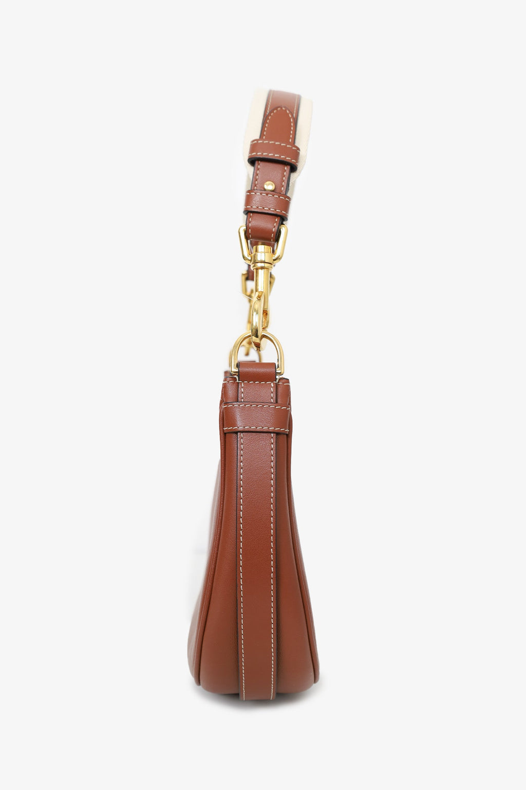 Celine 2021 Tan Calfskin Medium Ava Shoulder Bag