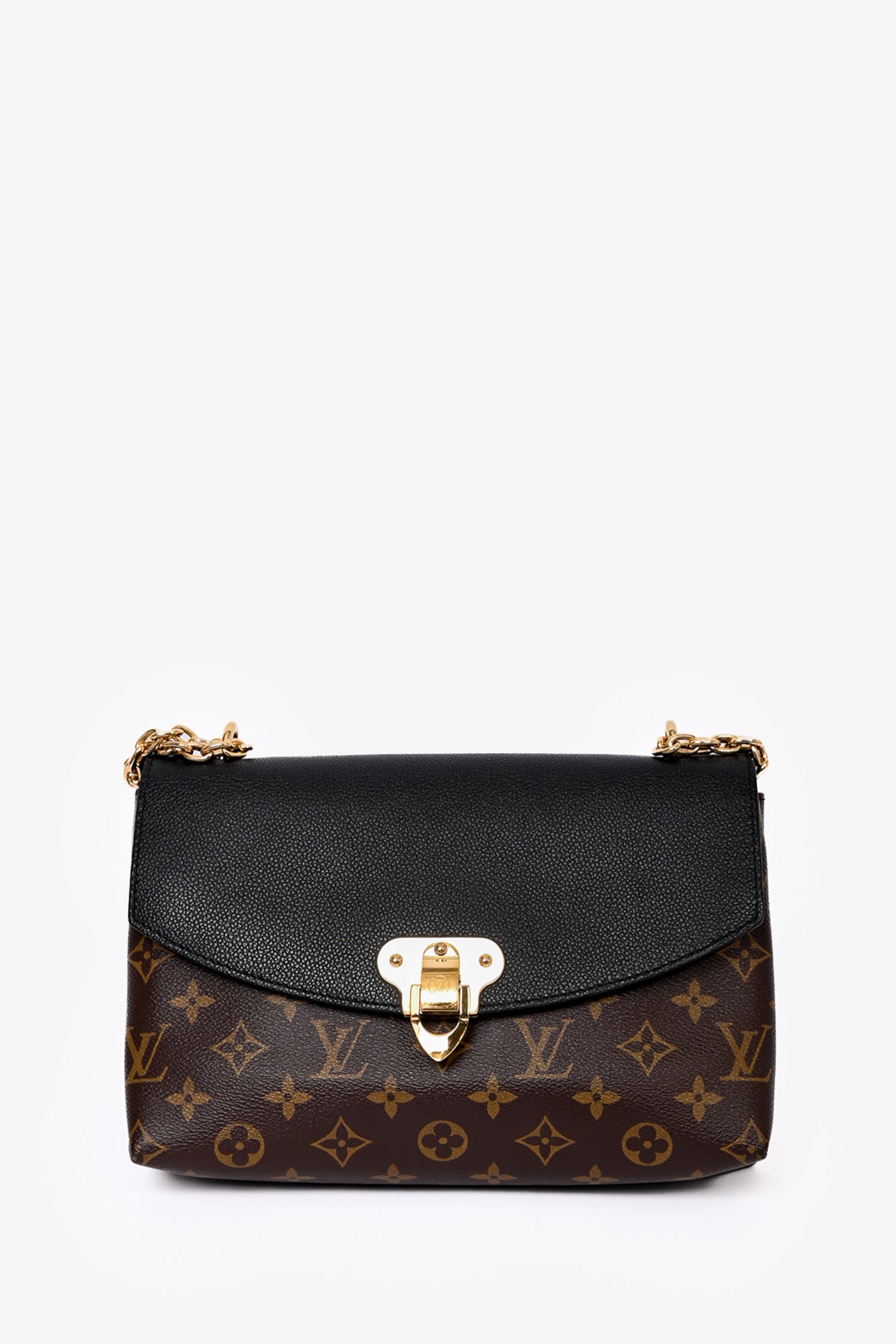 Louis Vuitton 2018 Monogram Red/Gold Chain Saint Placide Crossbody Bag