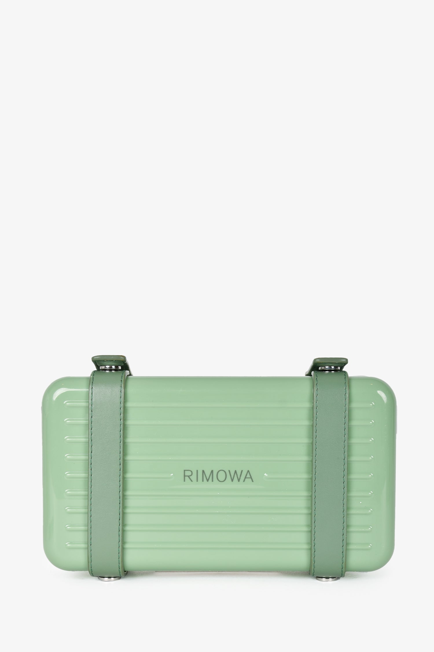 Rimowa Green Metal Personal Crossbody Bag